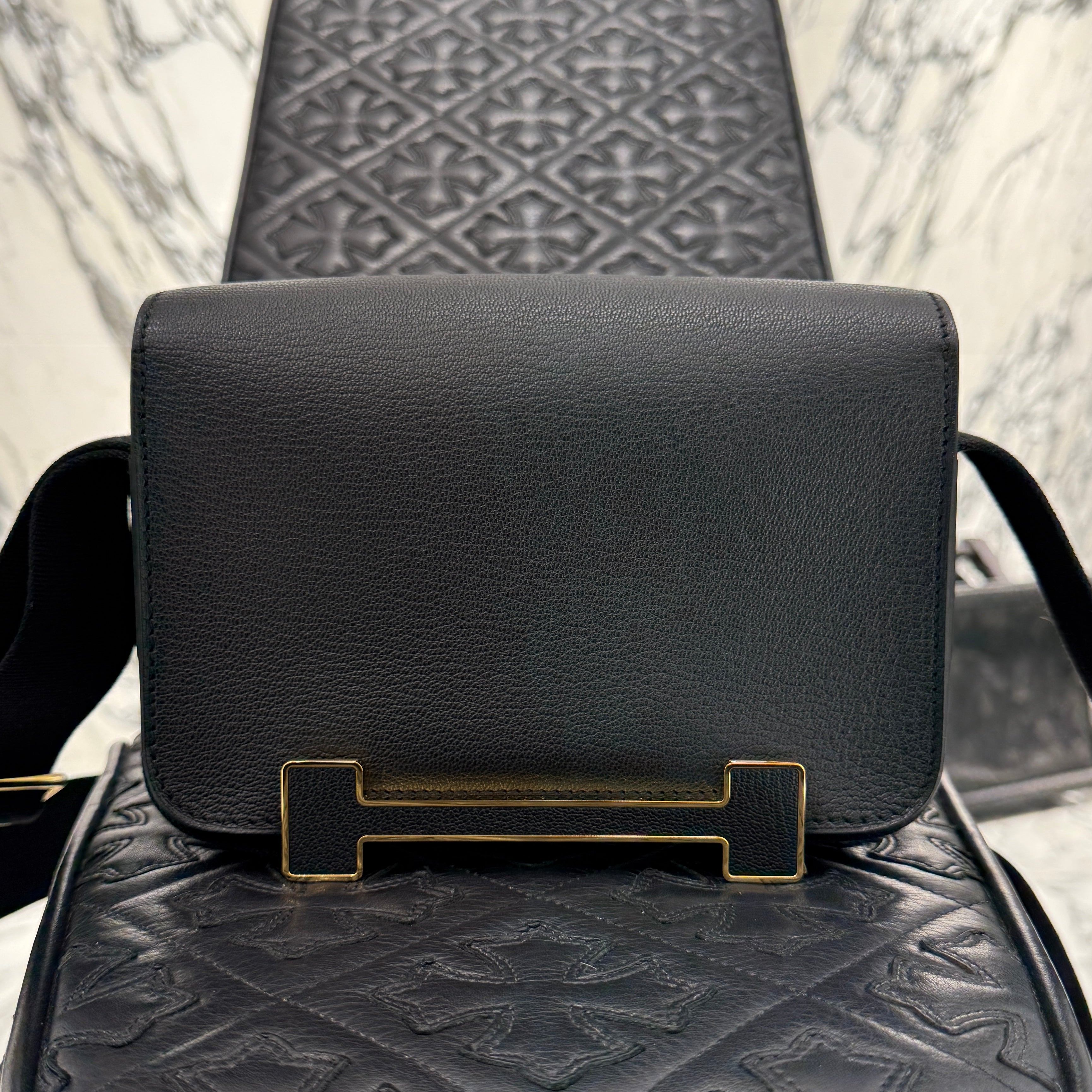 HERMES Geta Shoulder Bag HERMES Geta Shoulder Bag