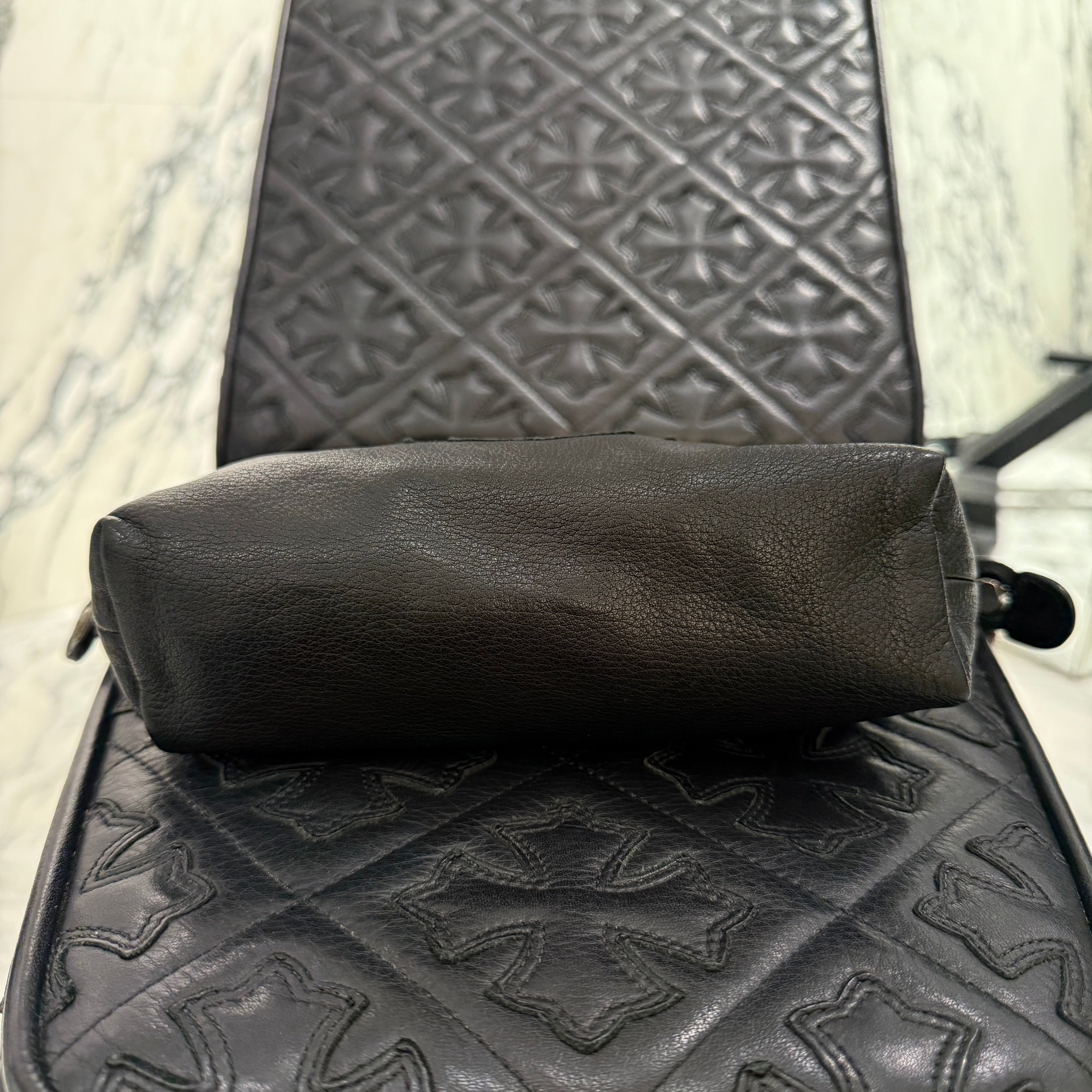 CHROME HEARTS INSANITY CH Plus Patch Leather Poach クロムハーツ インサニティ CHプラス パッチ レザーポーチ