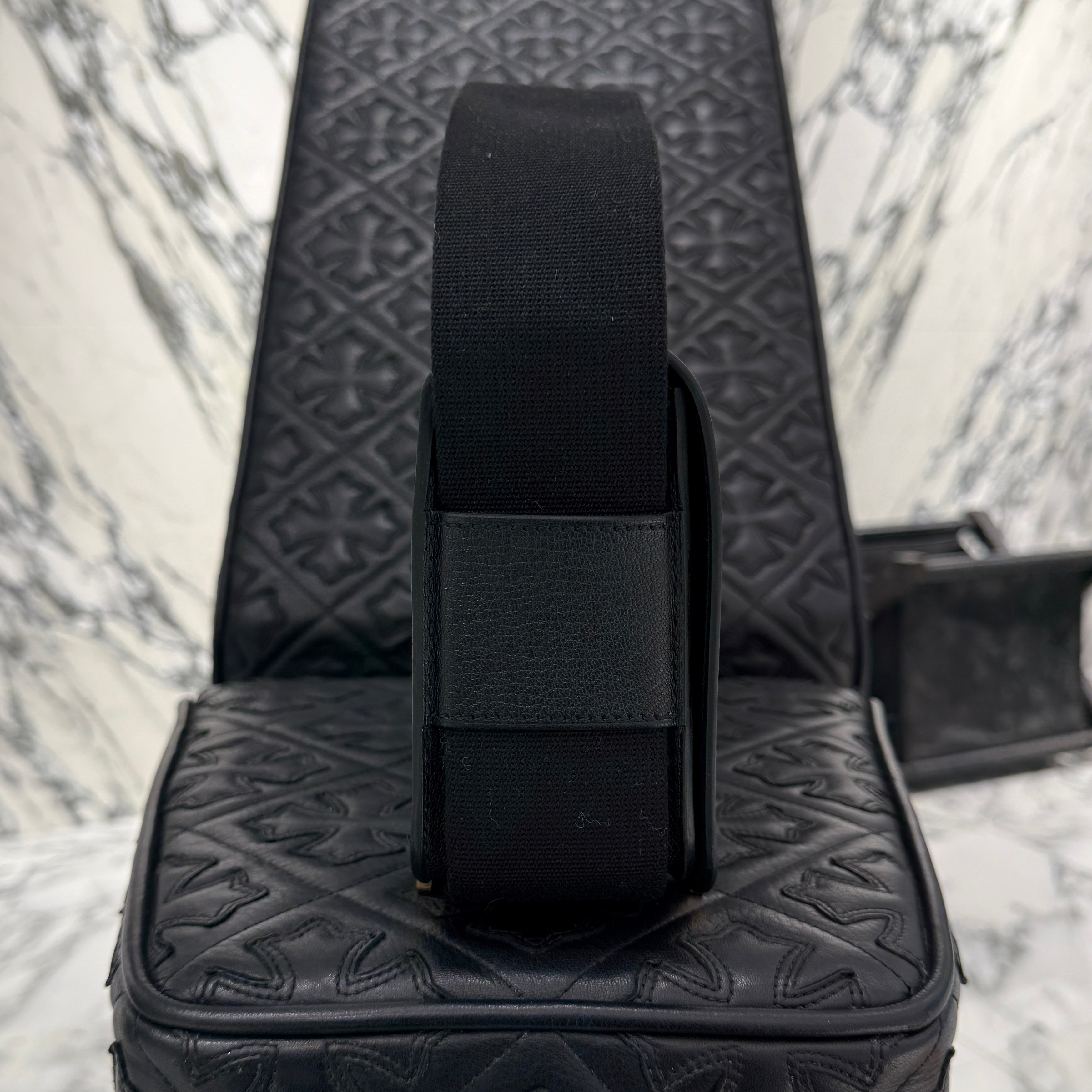 HERMES Geta Shoulder Bag "NOIR" W刻印 085052CCAD エルメス ゲタ ショルダーバッグ ”ノワール” W刻印