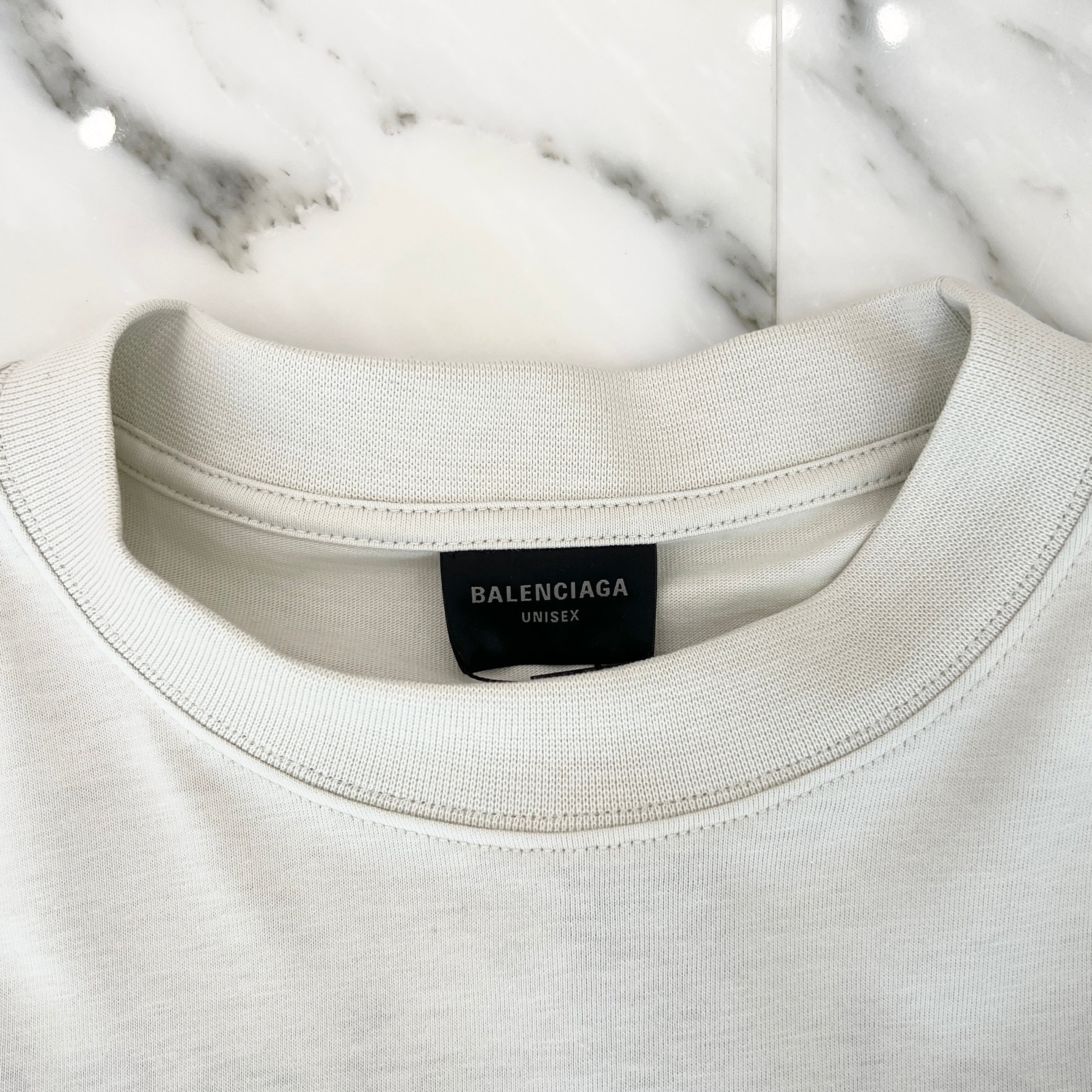 BALENCIAGA 2023SS Gaffer Logo Large Fit Tee 712398 TNVG1 Size S バレンシアガ ガファー ロゴ ラージ フィット Tシャツ サイズ S