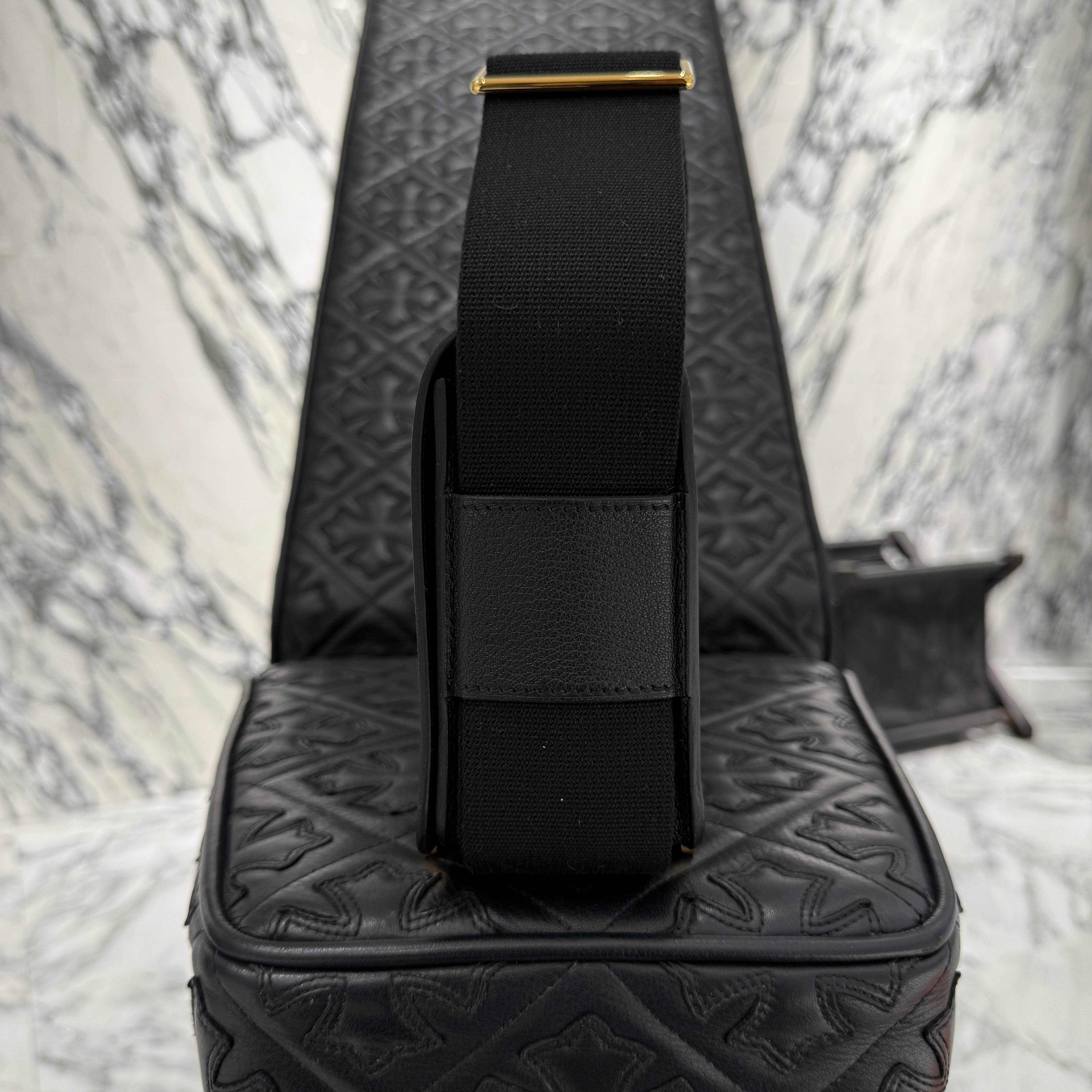 HERMES Geta Shoulder Bag "NOIR" W刻印 085052CCAD エルメス ゲタ ショルダーバッグ ”ノワール” W刻印