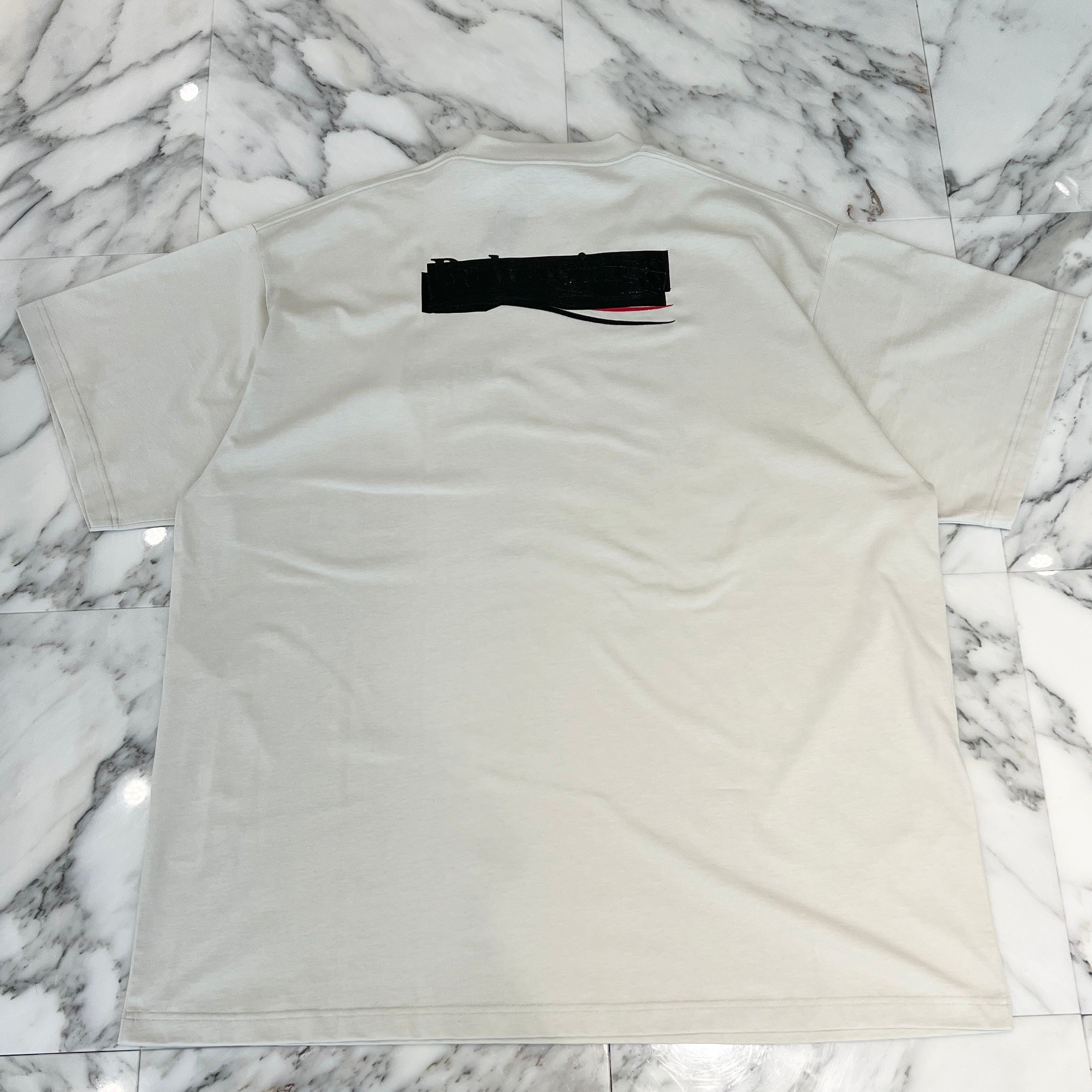 BALENCIAGA 2023SS Gaffer Logo Large Fit Tee 712398 TNVG1 Size S バレンシアガ ガファー ロゴ ラージ フィット Tシャツ サイズ S