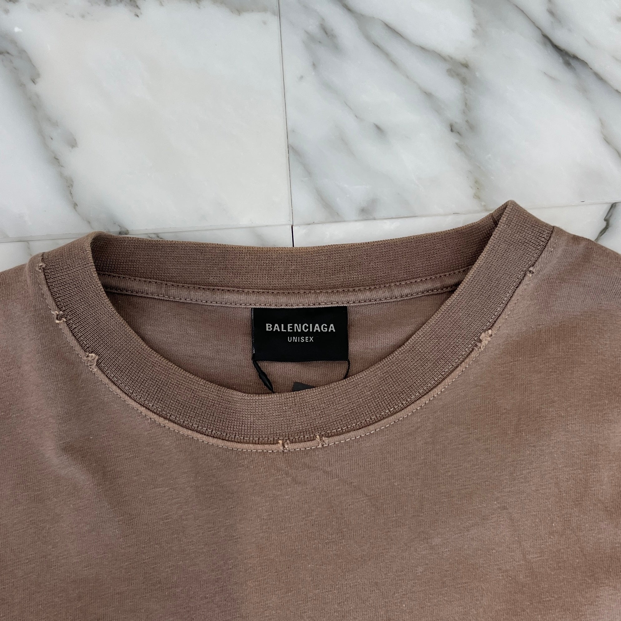 BALENCIAGA 2023SS Boxy Fit Vintage Cotton Jersey Tee 651795 TNVL1 Size XS バレンシアガ ボクシーフィット ヴィンテージ コットンジャージー Tシャツ サイズXS