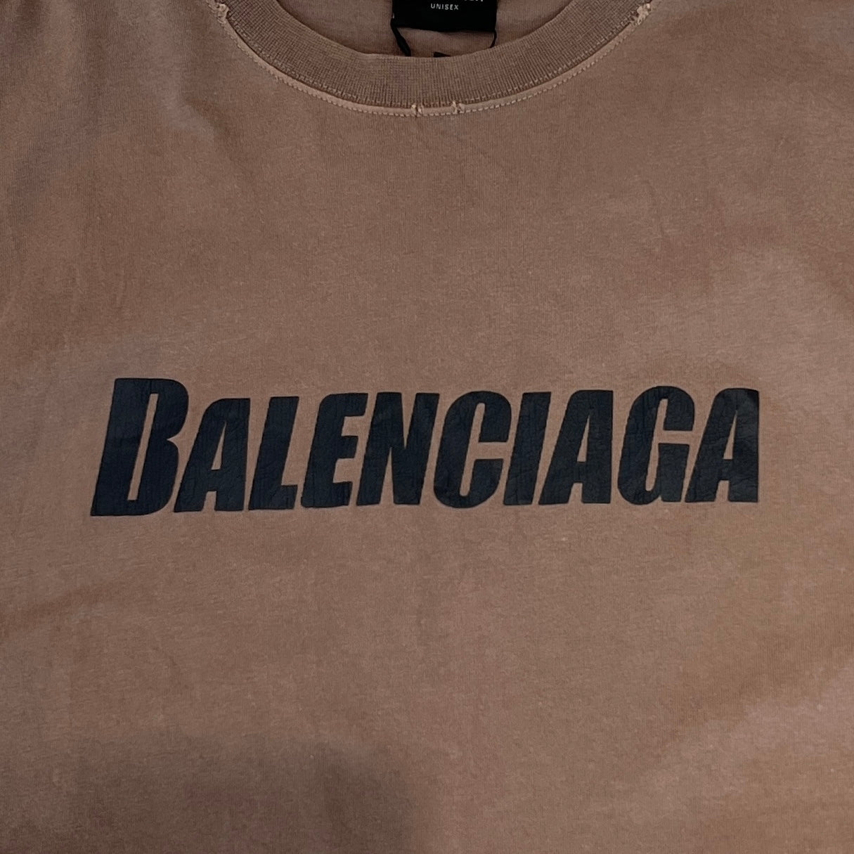BALENCIAGA 2023SS Boxy Fit Vintage Cotton Jersey Tee 651795 TNVL1 Size XS バレンシアガ ボクシーフィット ヴィンテージ コットンジャージー Tシャツ サイズXS