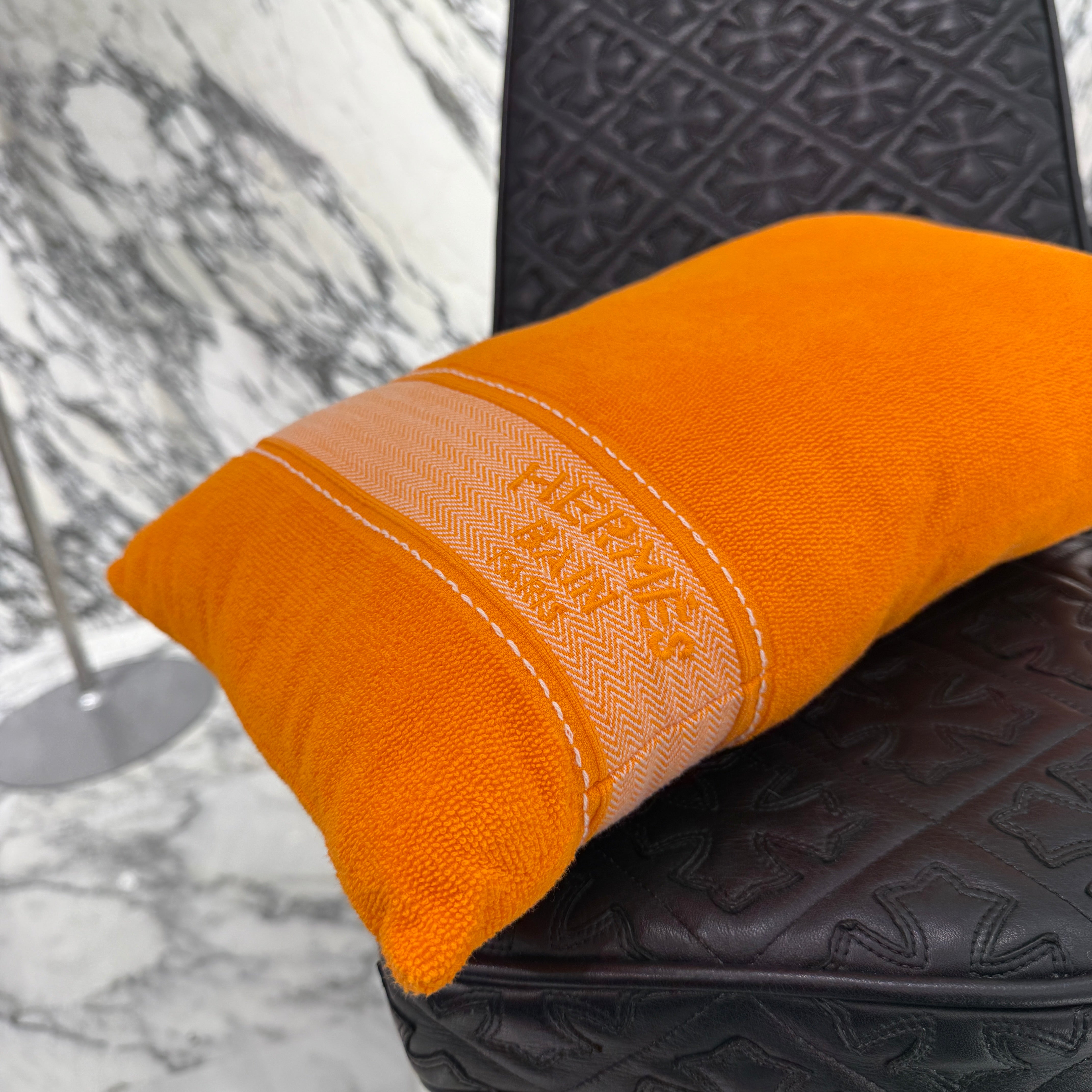 HERMES Yachting Beach Cushion 102725M エルメス ヨッティング ビーチクッション