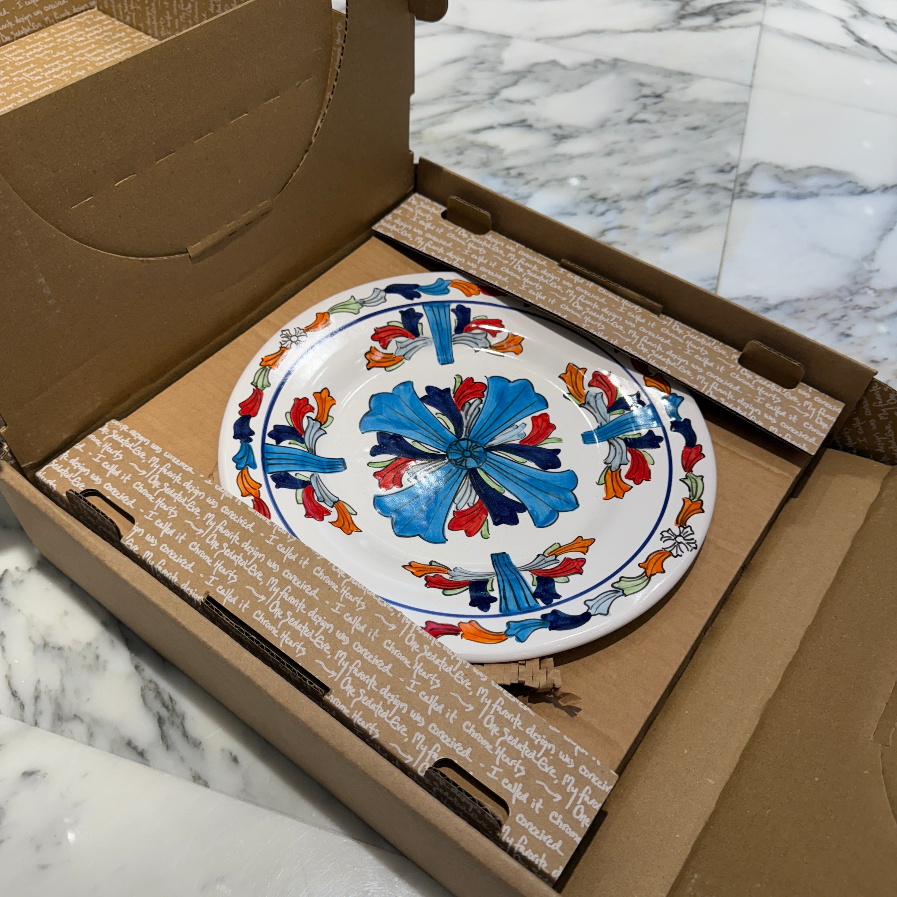 CHROME HEARTS CH CROSS DINER PLATE LARGE クロムハーツ CHクロス ダイナープレート ラージ