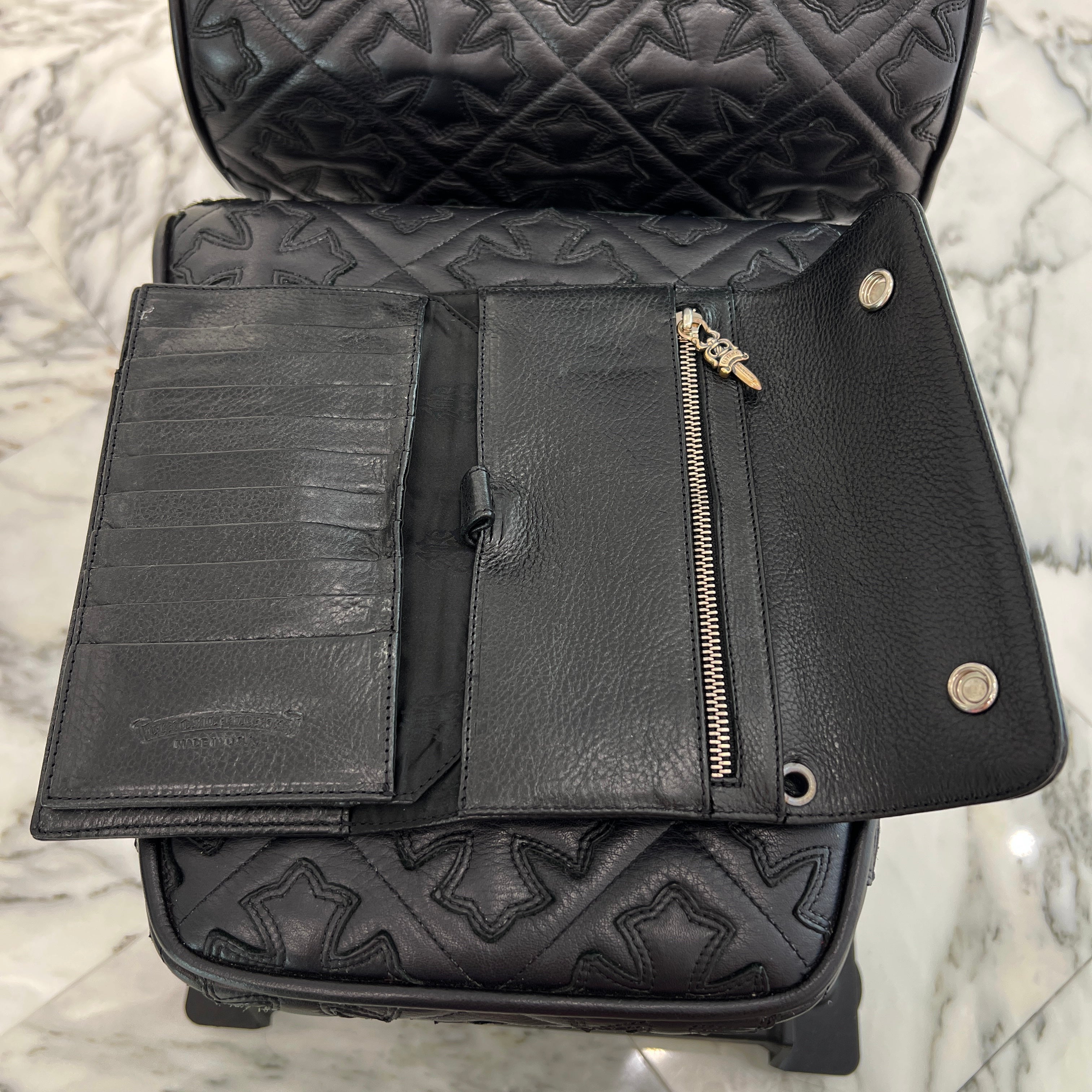 CHROME HEARTS Wave Cross Ball Wallet クロムハーツ ウェーブ クロスボール ウォレット