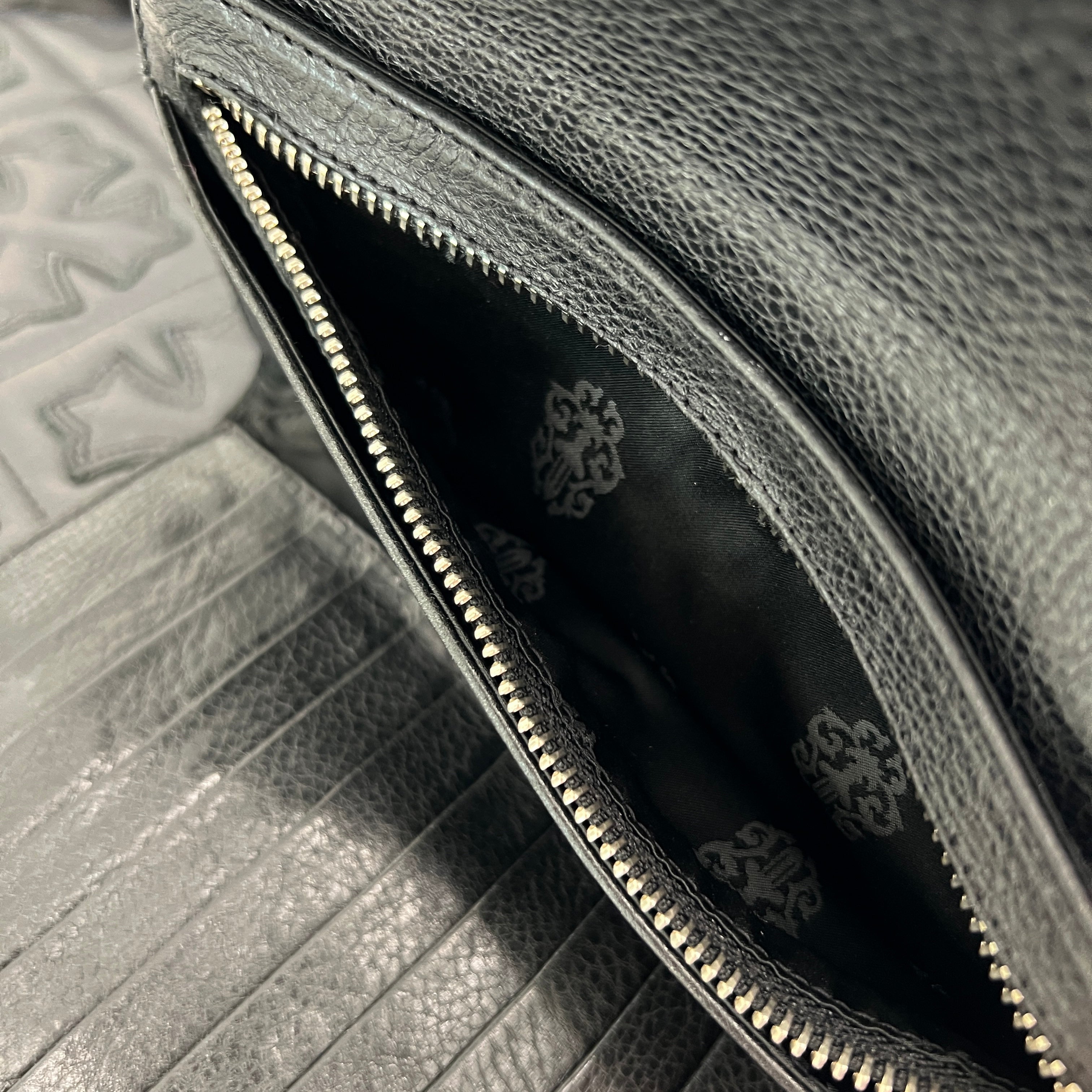 CHROME HEARTS Wave Cross Ball Wallet クロムハーツ ウェーブ クロスボール ウォレット