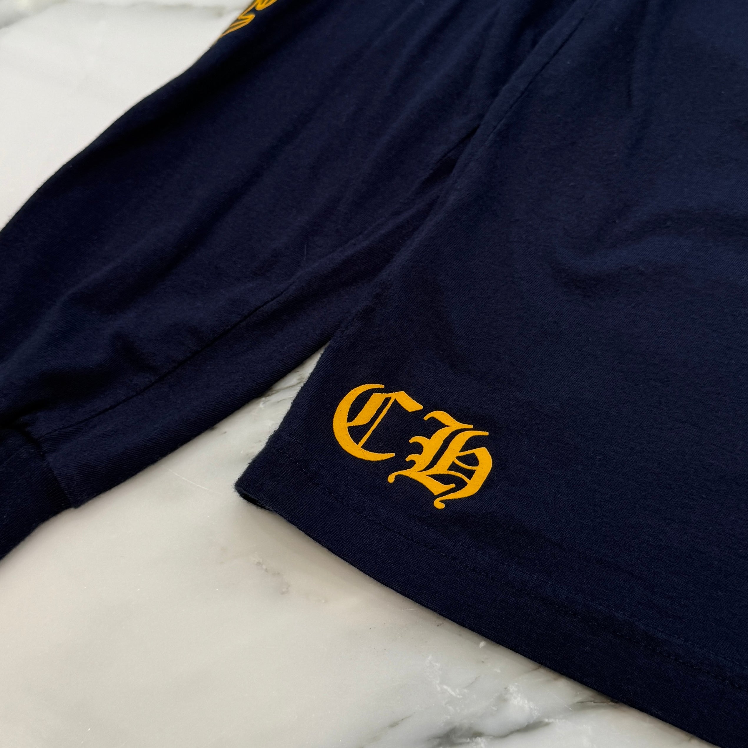 CHROME HEARTS Floral Cross Vine Dagger Long Sleeve Tee Size M クロムハーツ フローラルクロス ヴァインダガー ロングスリーブTシャツ サイズM