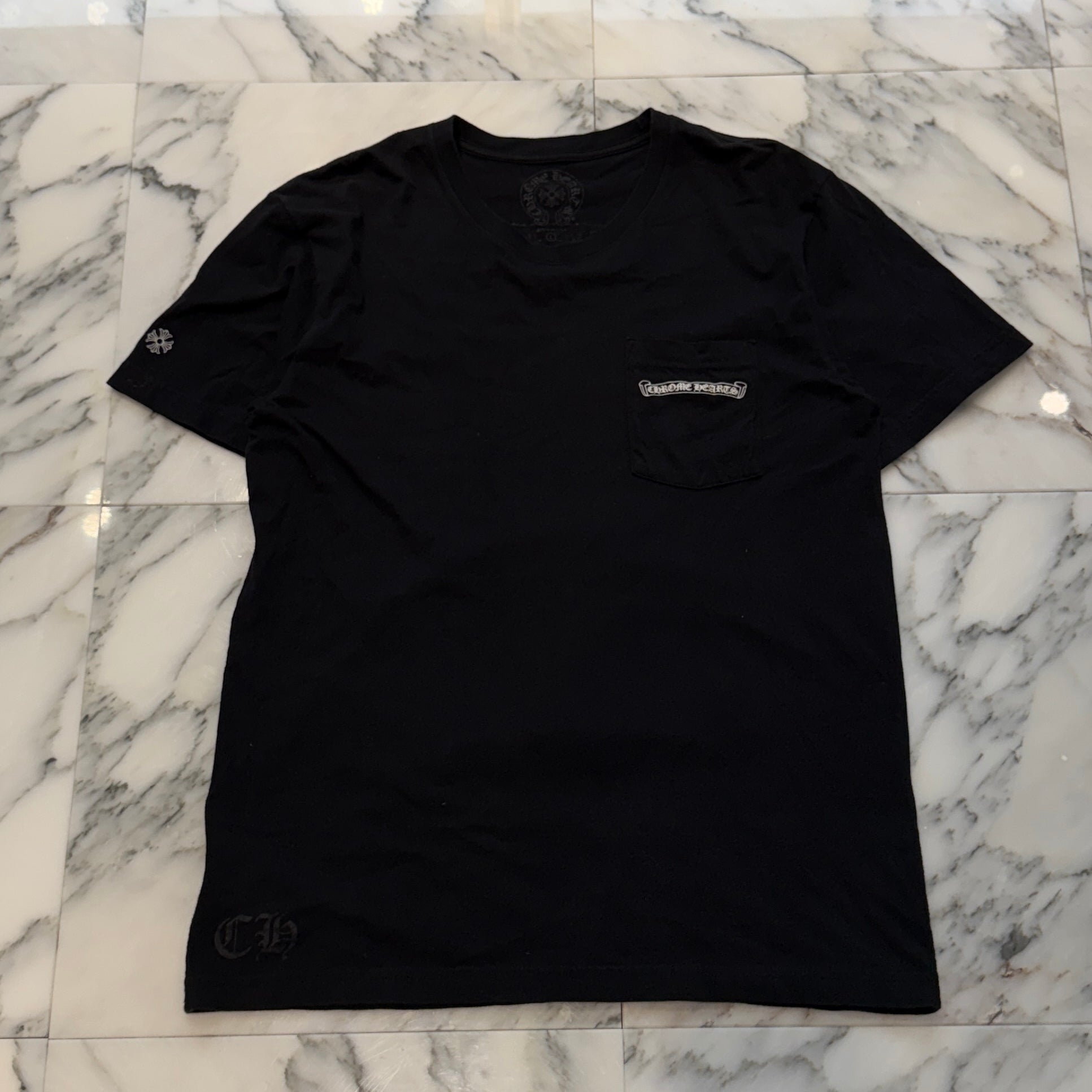 CHROME HEARTS MLTCOL CEM CRS Tee Size L クロムハーツ マルチカラー セメタリークロス Tシャツ サイズL