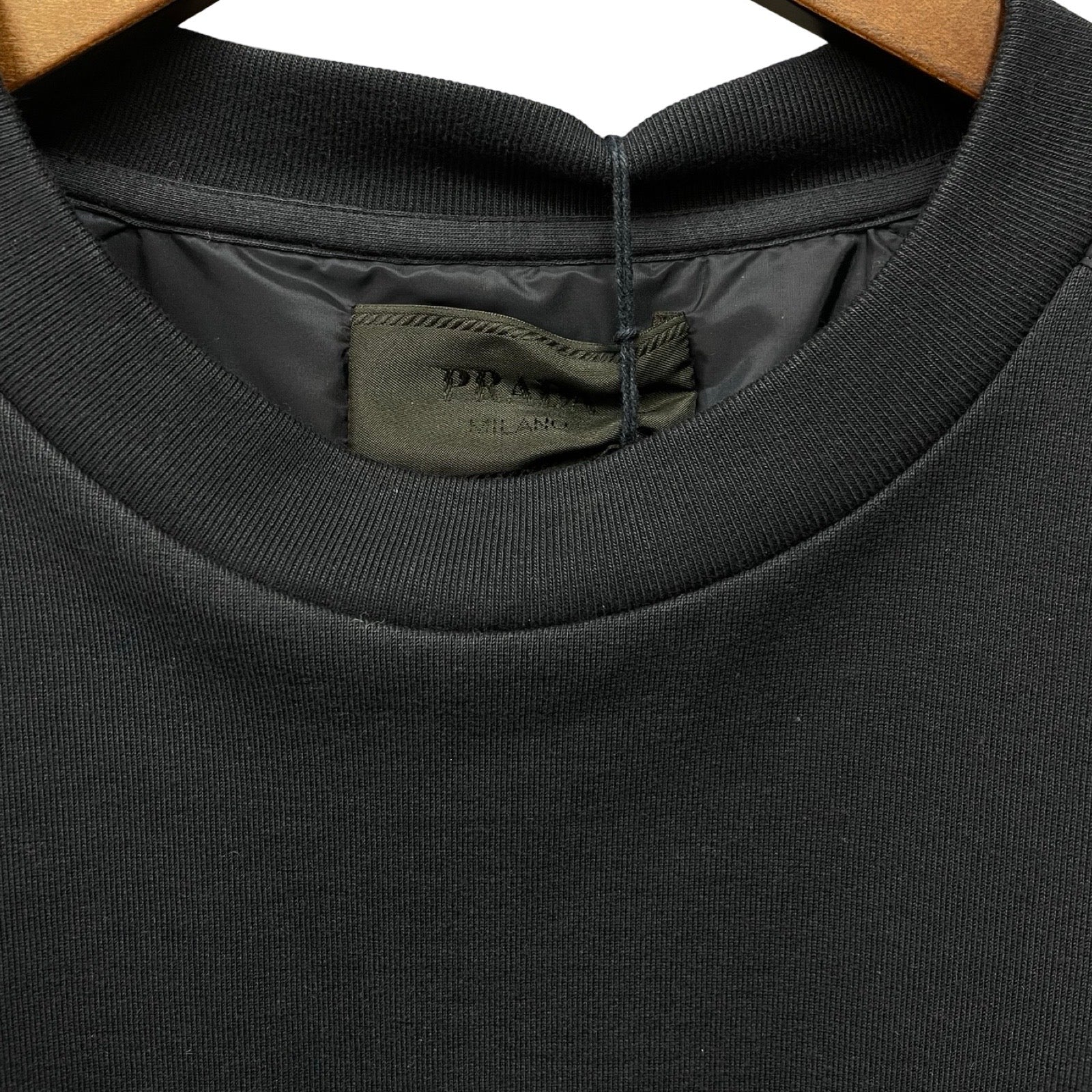 PRADA 2024AW Triangle Logo Sweatshirts UJL21A R232 1U77 Size XXXL