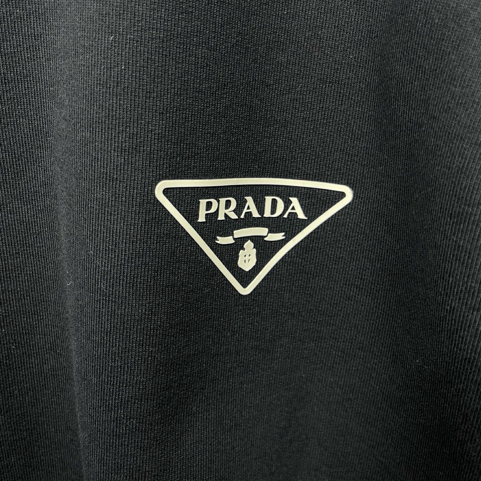PRADA 2024AW Triangle Logo Sweatshirts UJL21A R232 1U77 Size XXXL