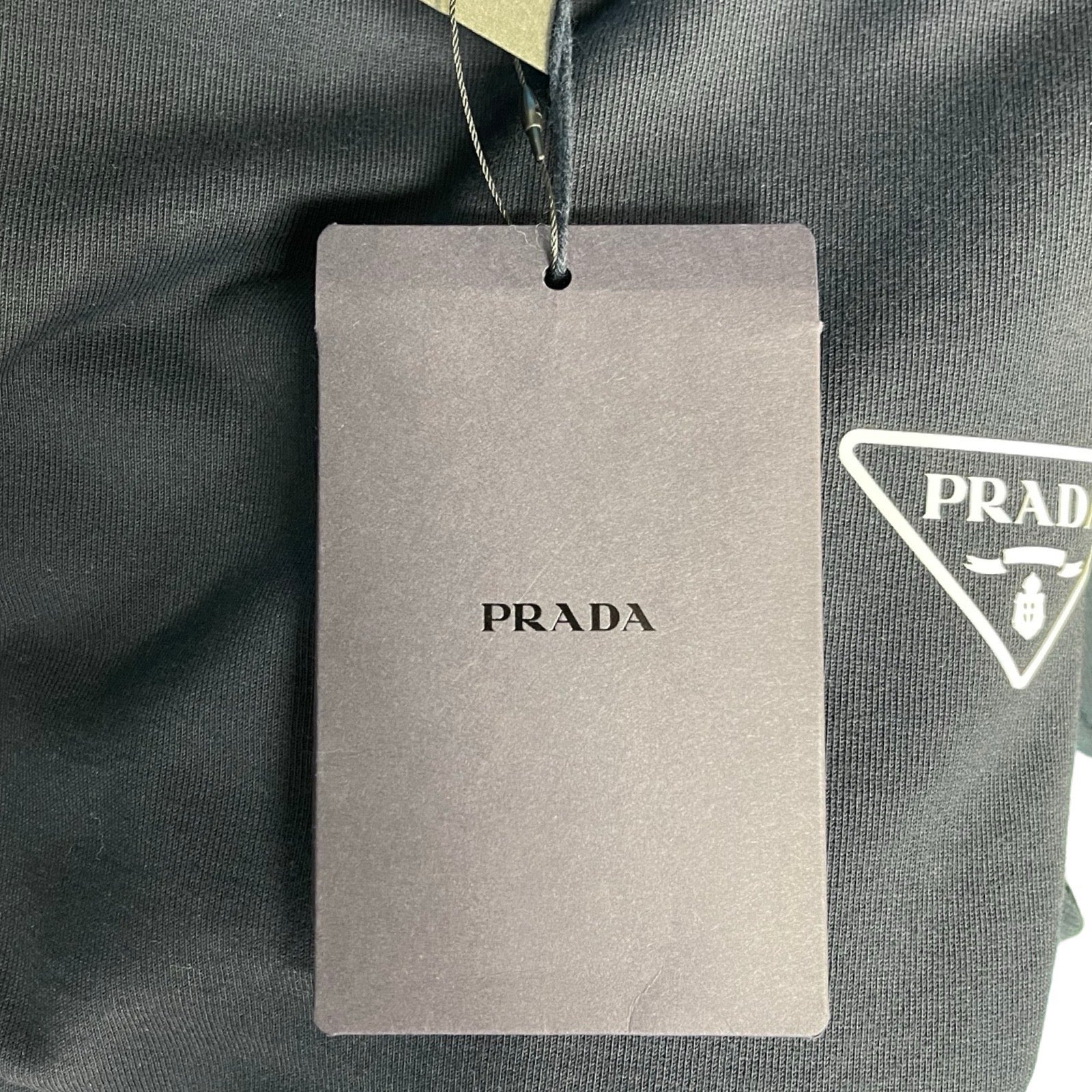 PRADA 2024AW Triangle Logo Sweatshirts UJL21A R232 1U77 Size XXXL
