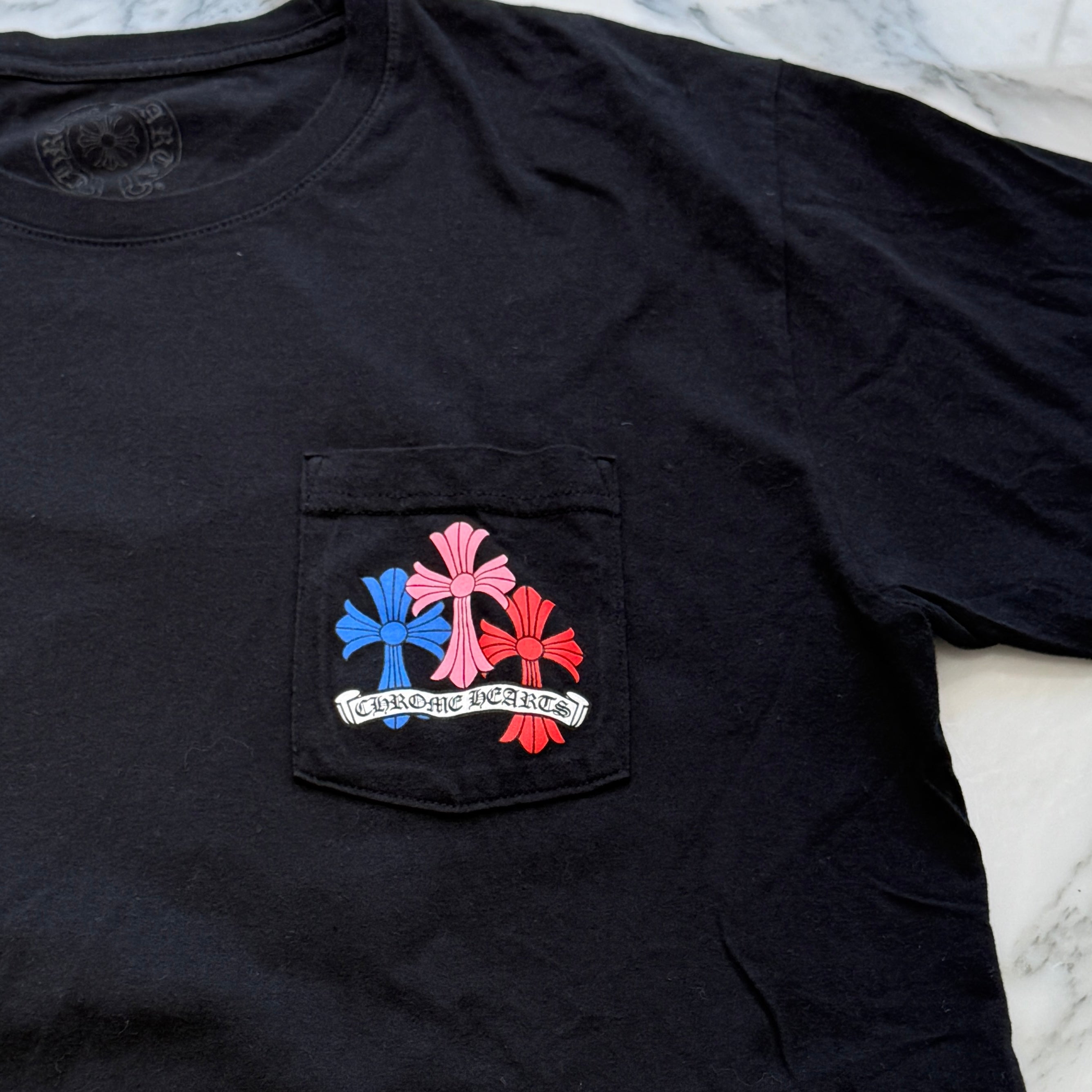 CHROME HEARTS 2021SS MLTCOL CEM CRS Tee Size XL クロムハーツ マルチカラー セメタリークロス Tシャツ サイズXL