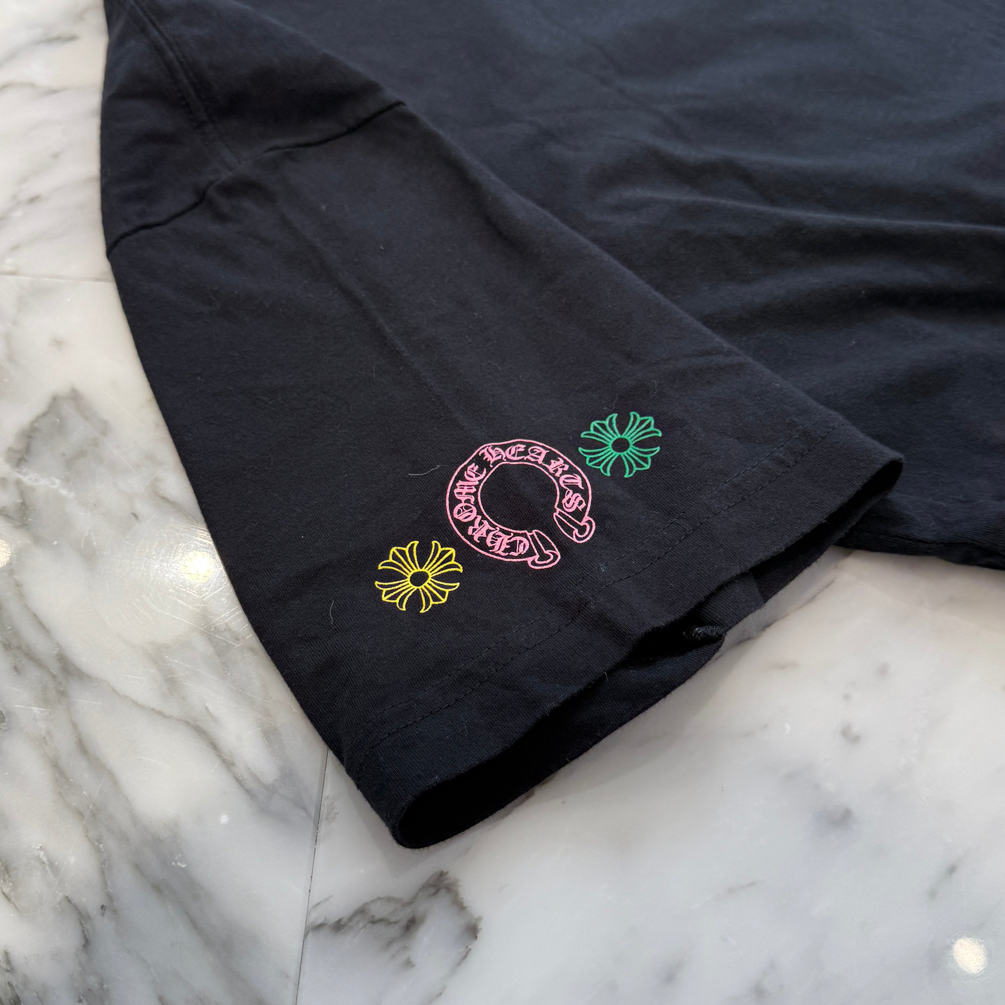 CHROME HEARTS 2021SS MLTCOL CEM CRS Tee Size XL クロムハーツ マルチカラー セメタリークロス Tシャツ サイズXL