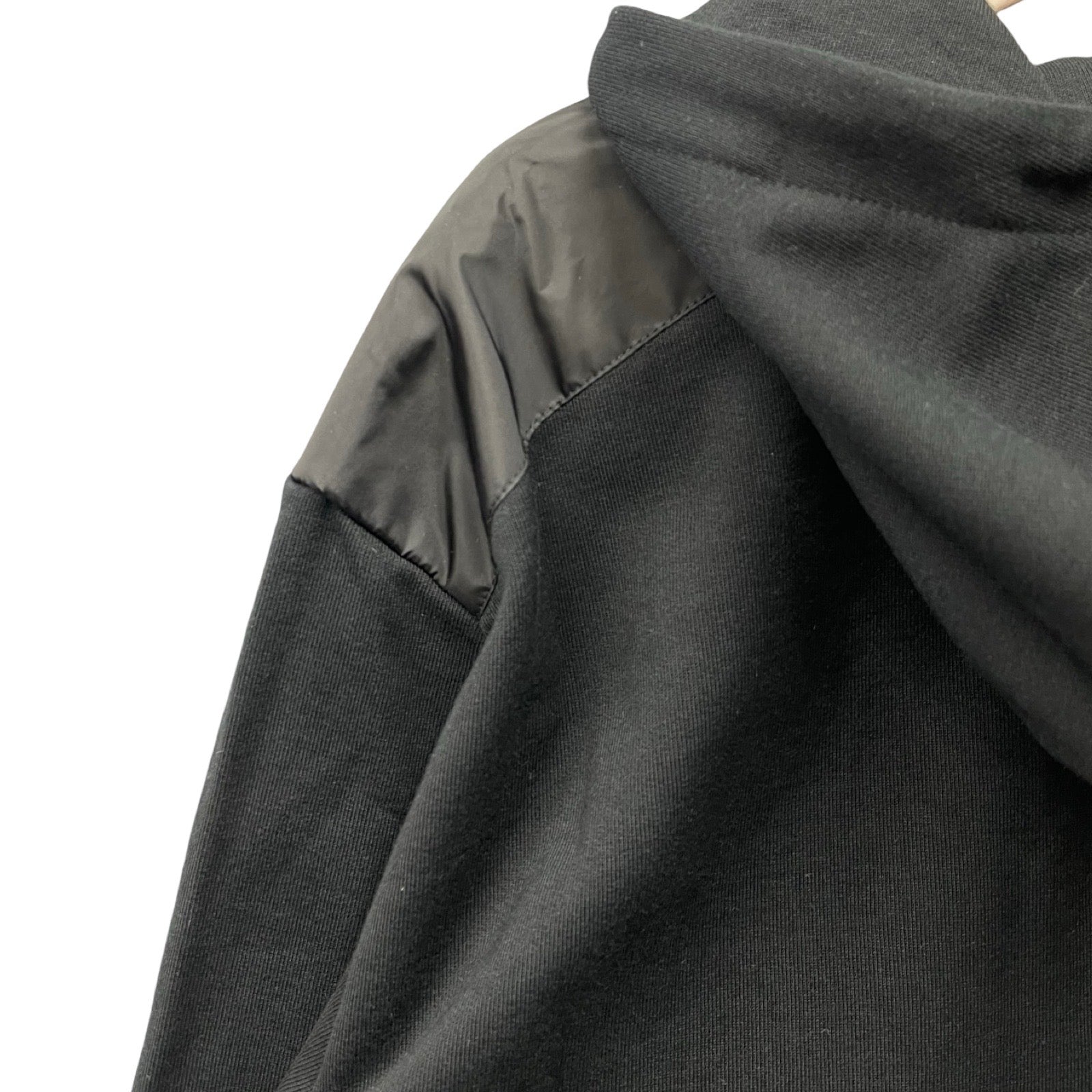 PRADA 2024AW Triangle Logo Sweatshirt Hoodie UJL20A 10UF F000 Size XXXL