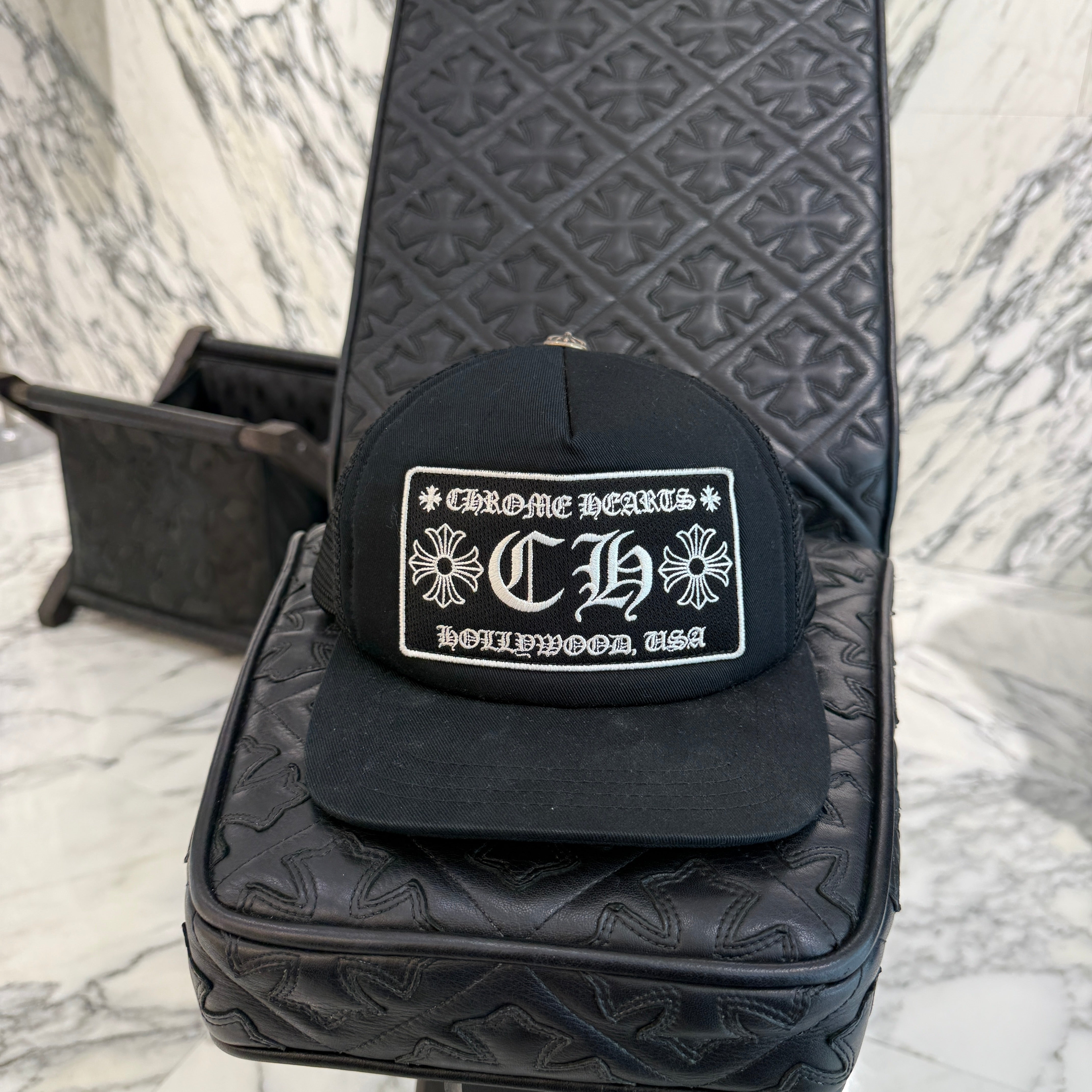 CHROME HEARTS Hollywood Limited Trucker Cap Size ONE SIZE