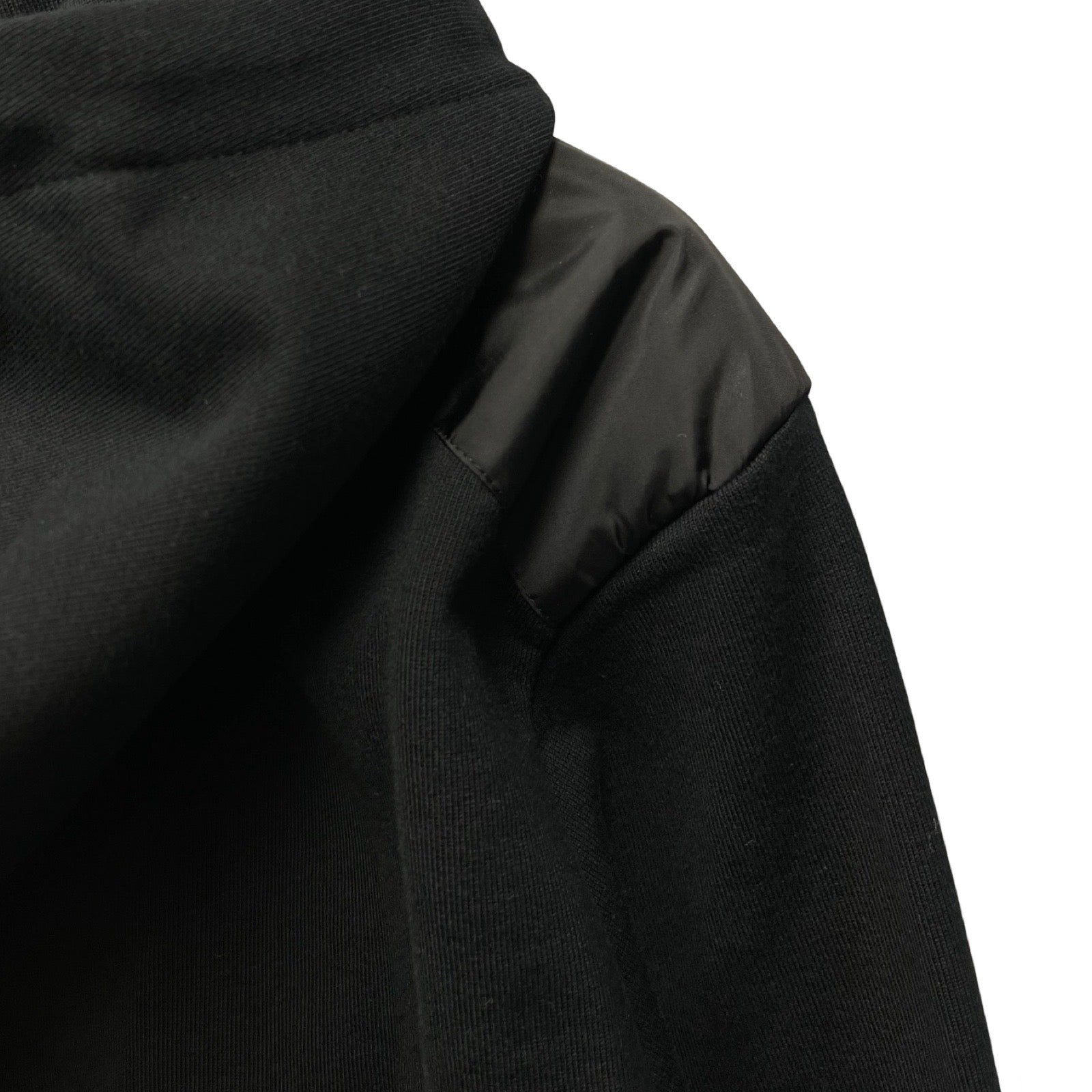 PRADA 2024AW Triangle Logo Sweatshirt Hoodie UJL20A 10UF F000 Size XXXL