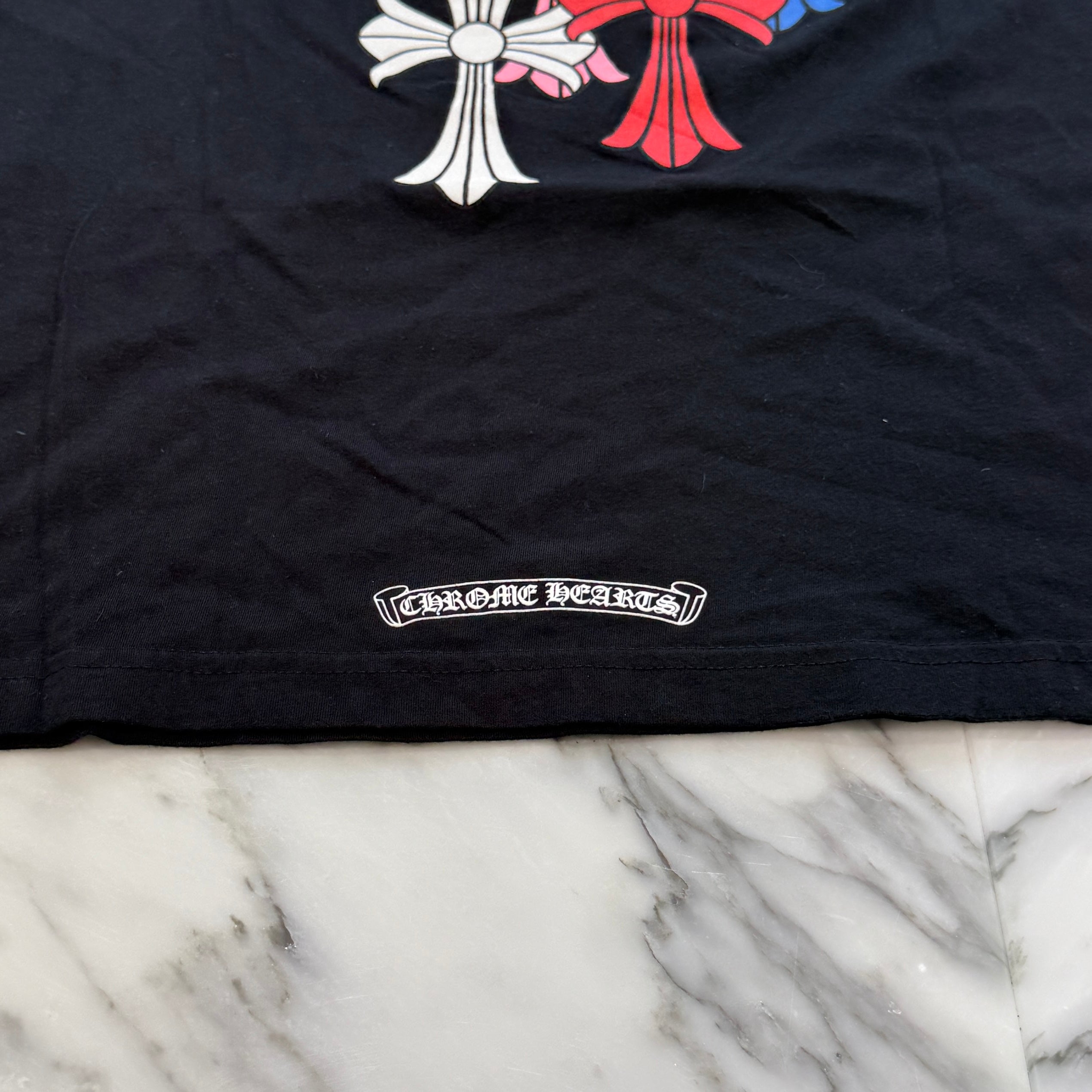 CHROME HEARTS 2021SS MLTCOL CEM CRS Tee Size XL クロムハーツ マルチカラー セメタリークロス Tシャツ サイズXL