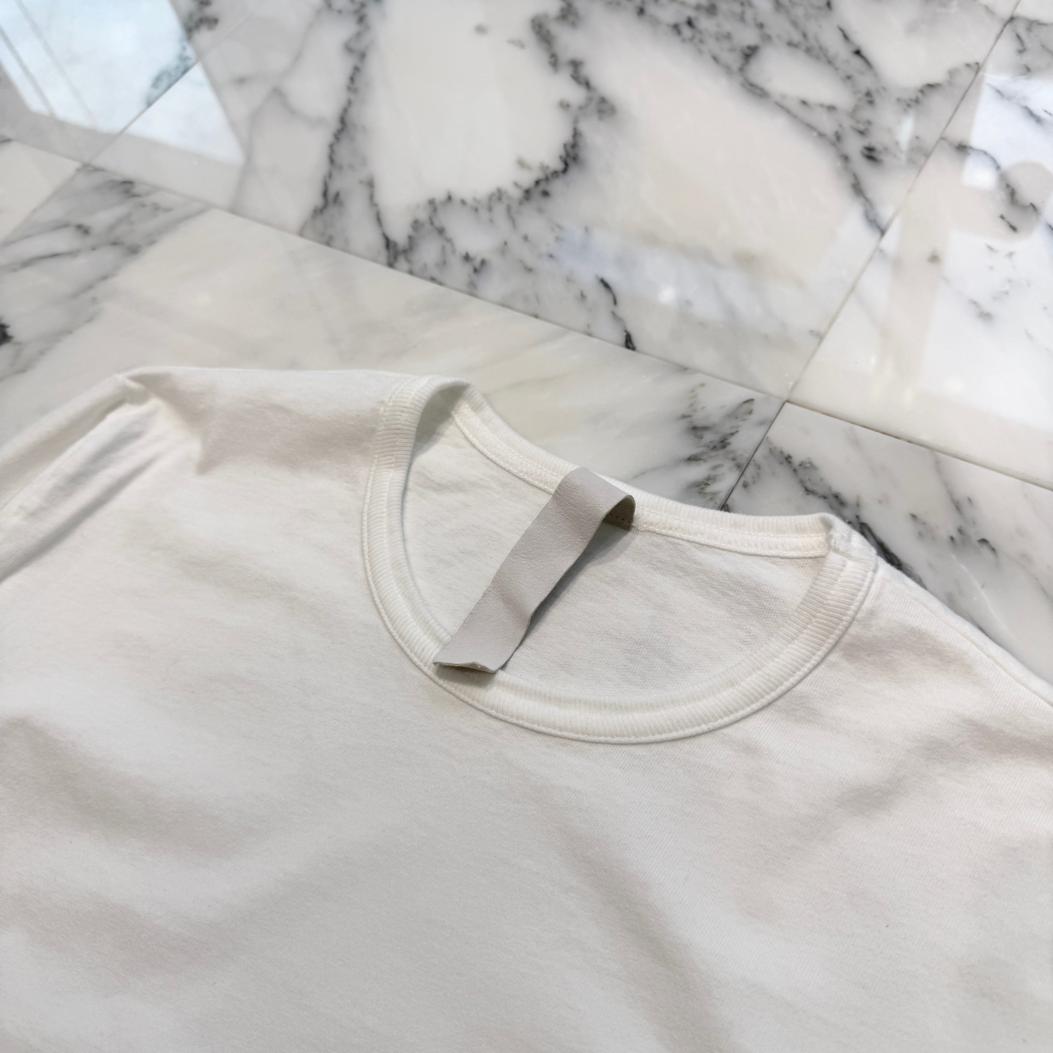 CHROME HEARTS Y NOT Vertical Logo Cross Embroidery Long Sleeve Tee Size M クロムハーツ ワイノット バーティカルロゴ クロス刺繍 ロングスリーブTシャツ サイズM