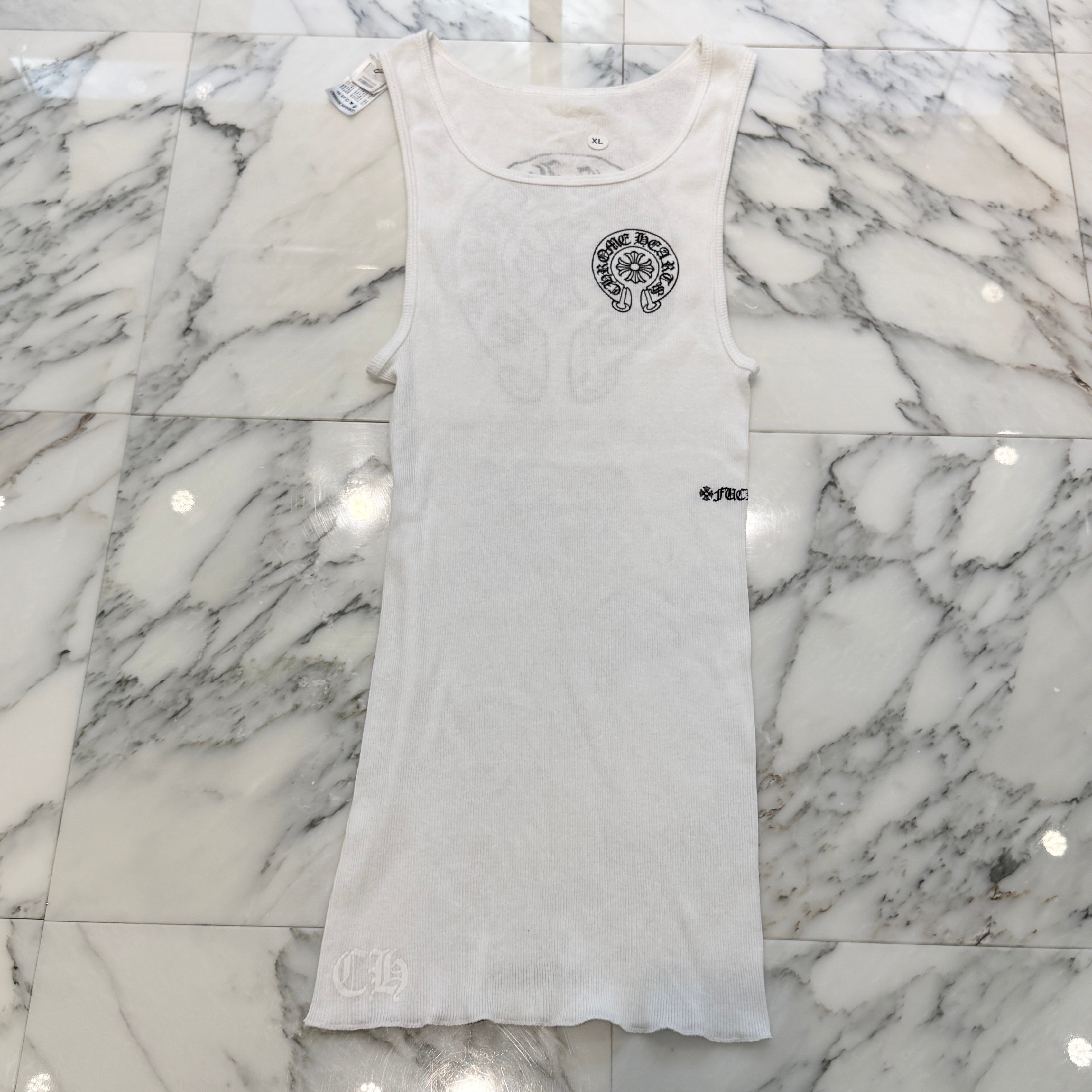CHROME HEARTS Horseshoe Logo Tank Top Size XL クロムハーツ ホースシュー ロゴ タンクトップ サイズXL