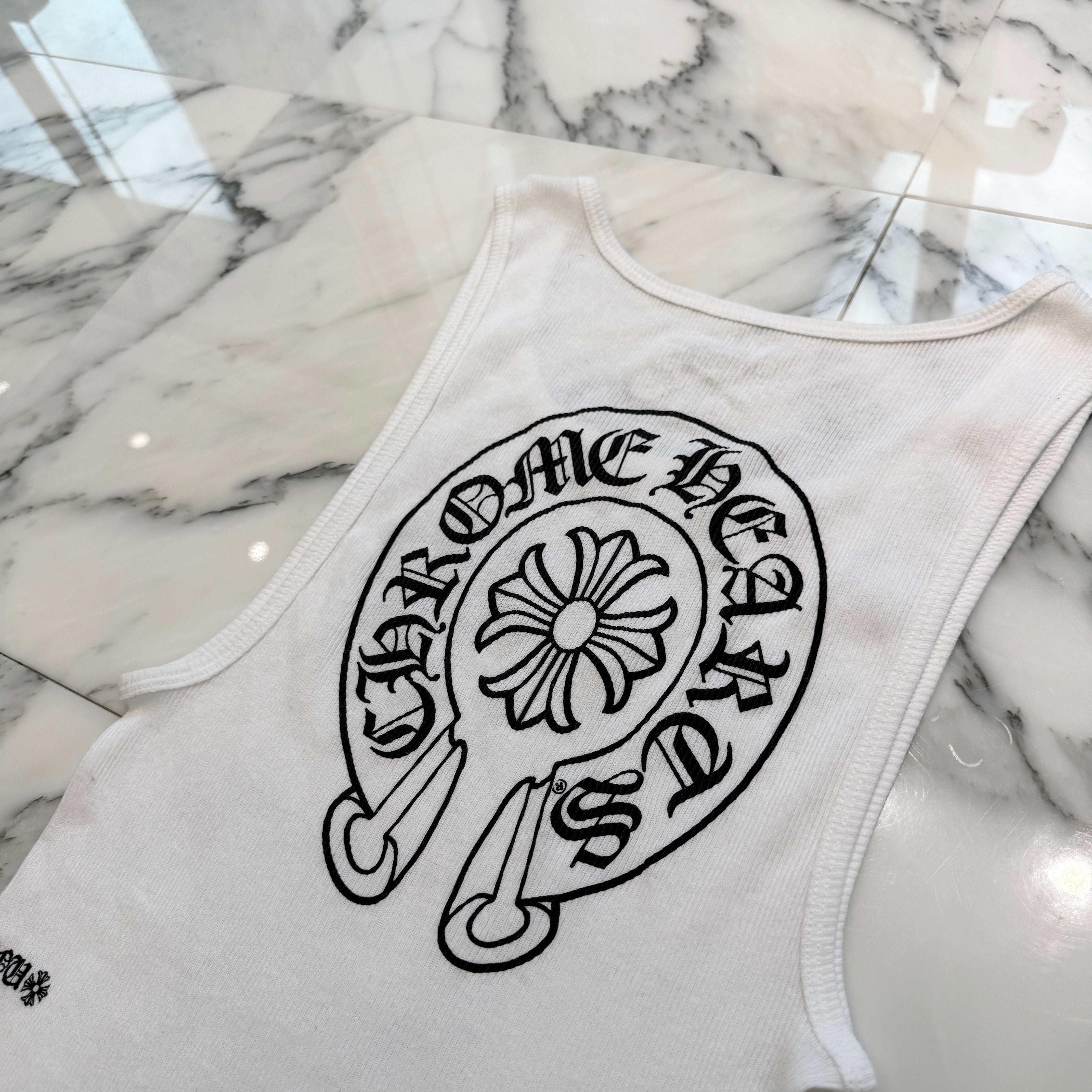 CHROME HEARTS Horseshoe Logo Tank Top Size XL クロムハーツ ホースシュー ロゴ タンクトップ サイズXL