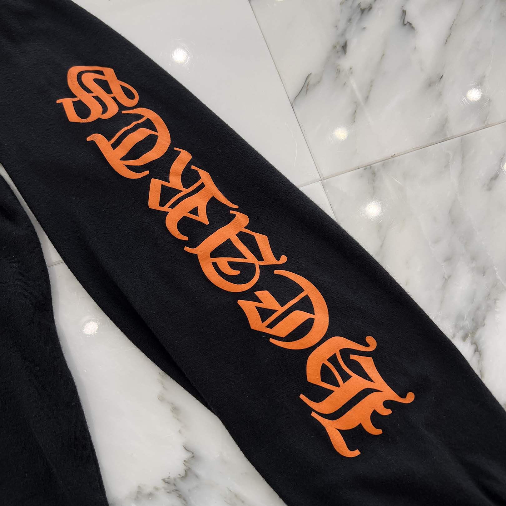 CHROME HEARTS King Taco 3 Cemetery Cross Print Long Sleeve Tee Size S クロムハーツ キングタコ 3 セメタリークロス プリント ロングスリーブ Tシャツ サイズS