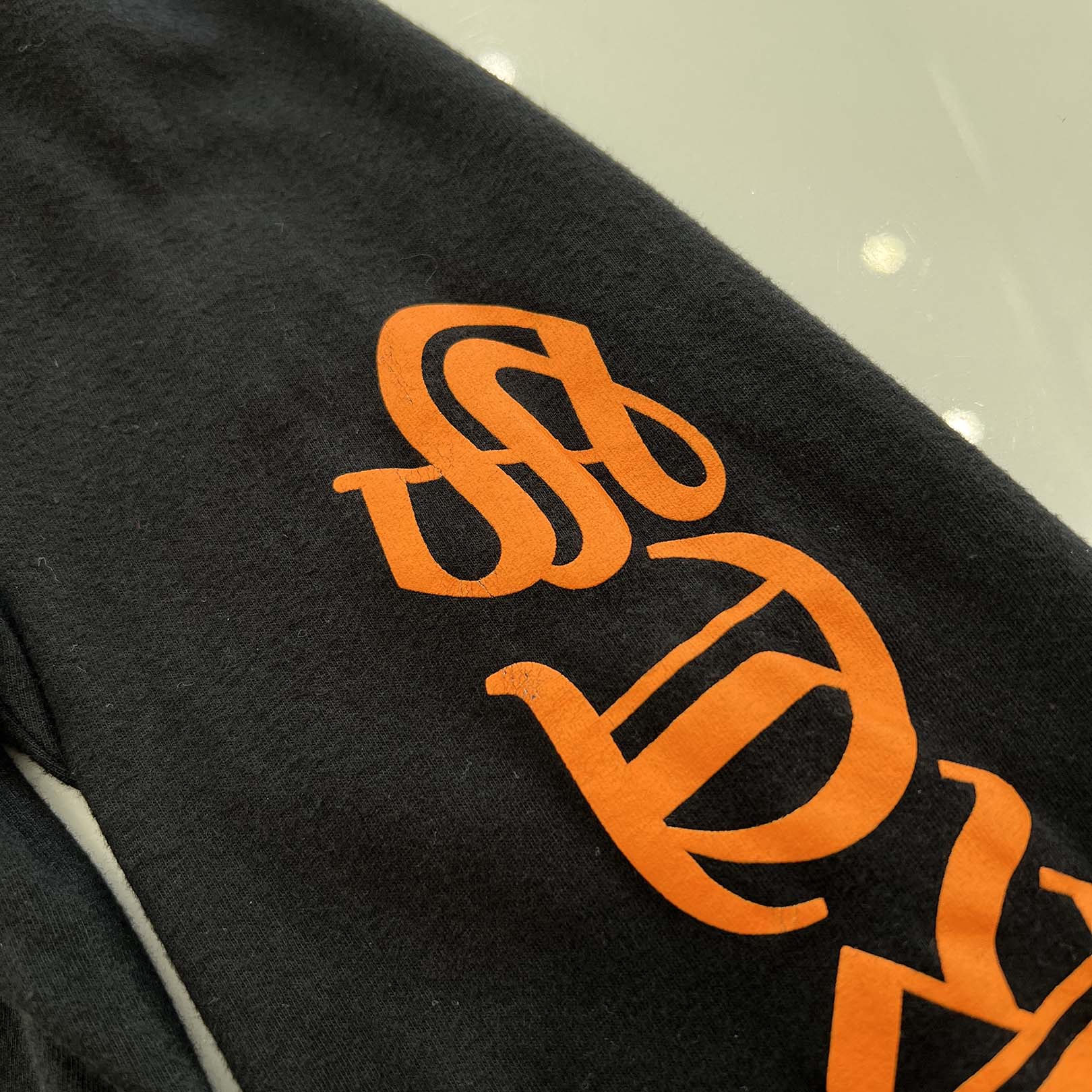 CHROME HEARTS King Taco 3 Cemetery Cross Print Long Sleeve Tee Size S クロムハーツ キングタコ 3 セメタリークロス プリント ロングスリーブ Tシャツ サイズS