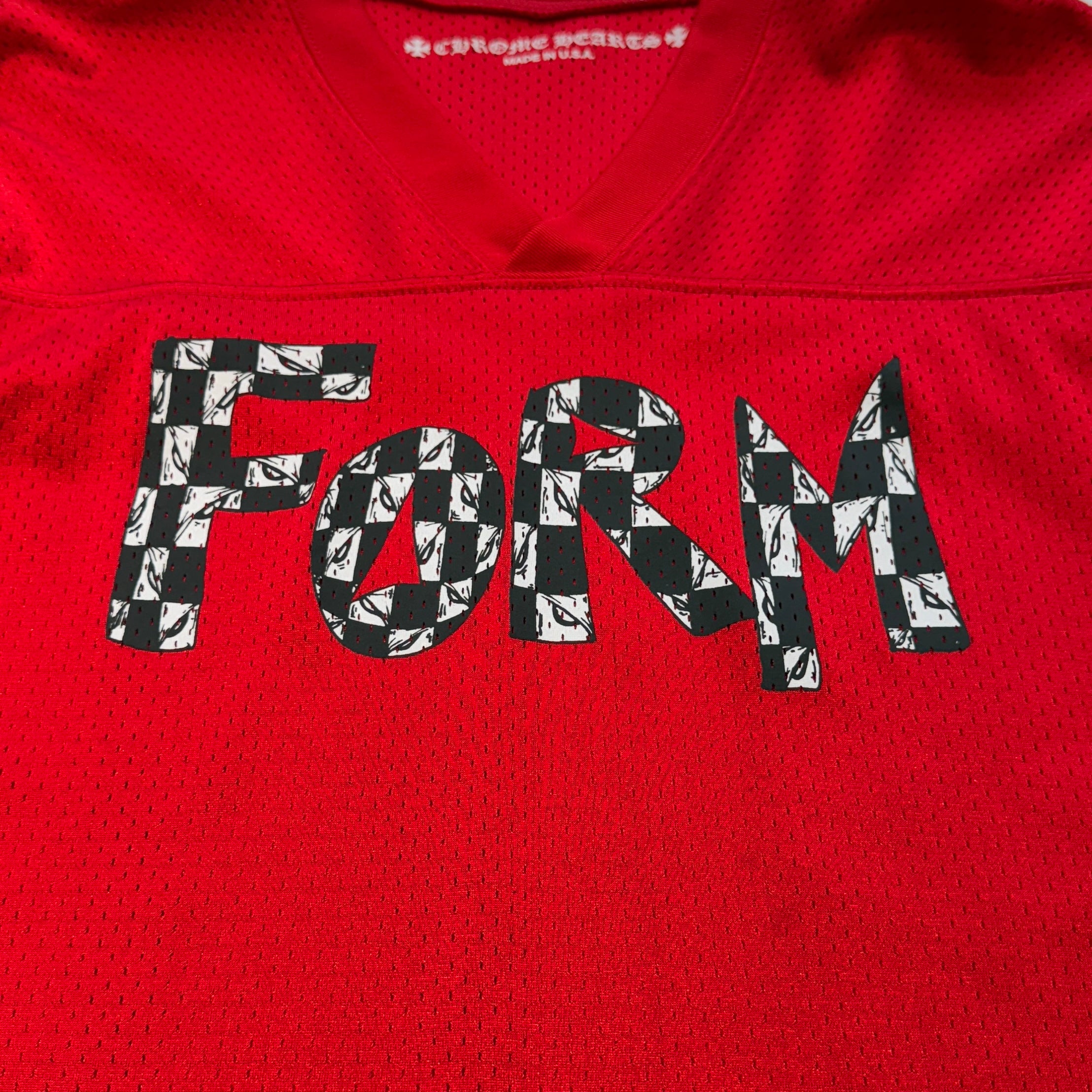 CHROME HEARTS Matty "TEAM" Mesh Warm Up Jersey Size M クロムハーツ マッティ "チーム" メッシュウォームアップジャージー サイズM