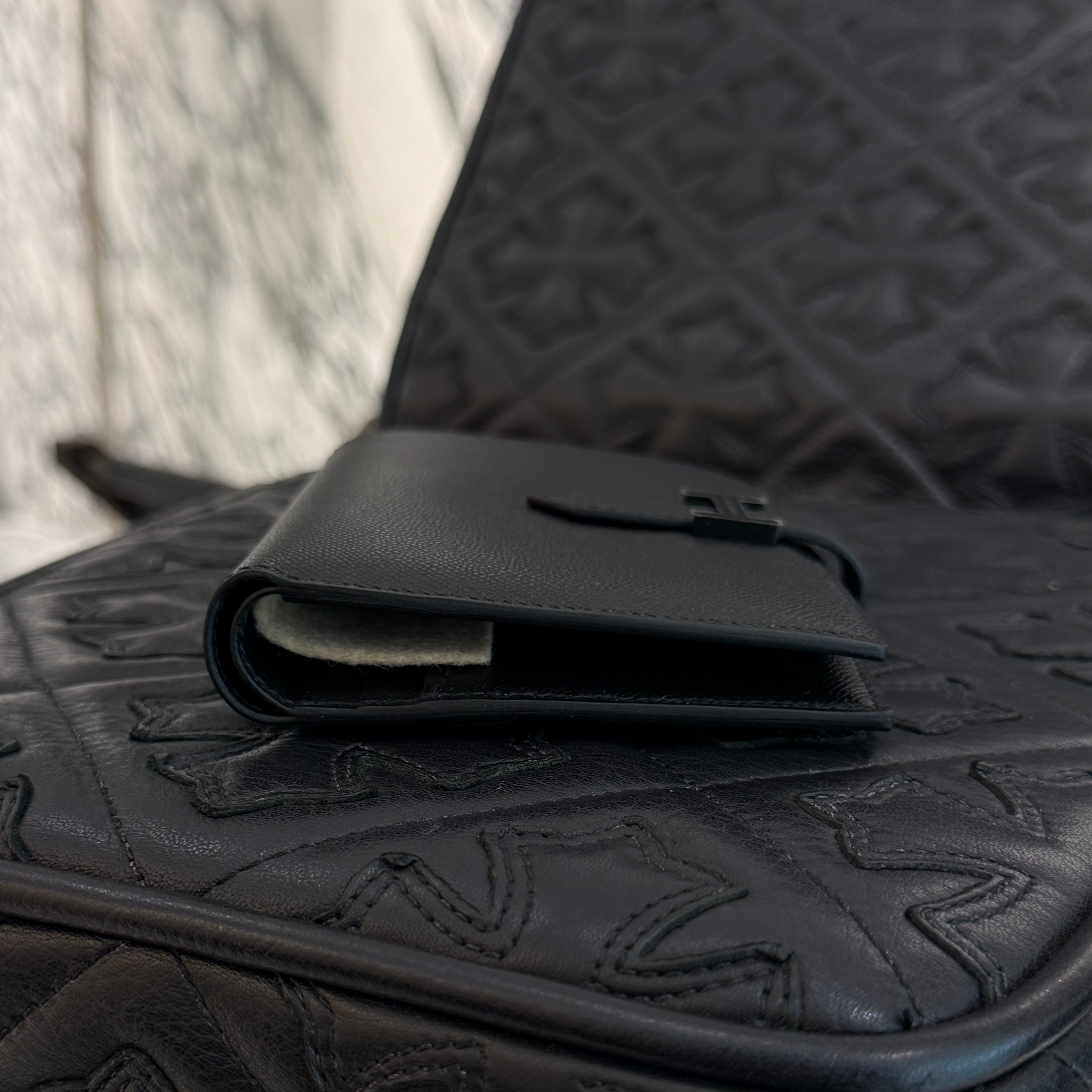 HERMES Bearn Compact Wallet "MONOCHROME" K刻印 エルメス ベアン コンパクト ウォレット "モノクローム" K刻印