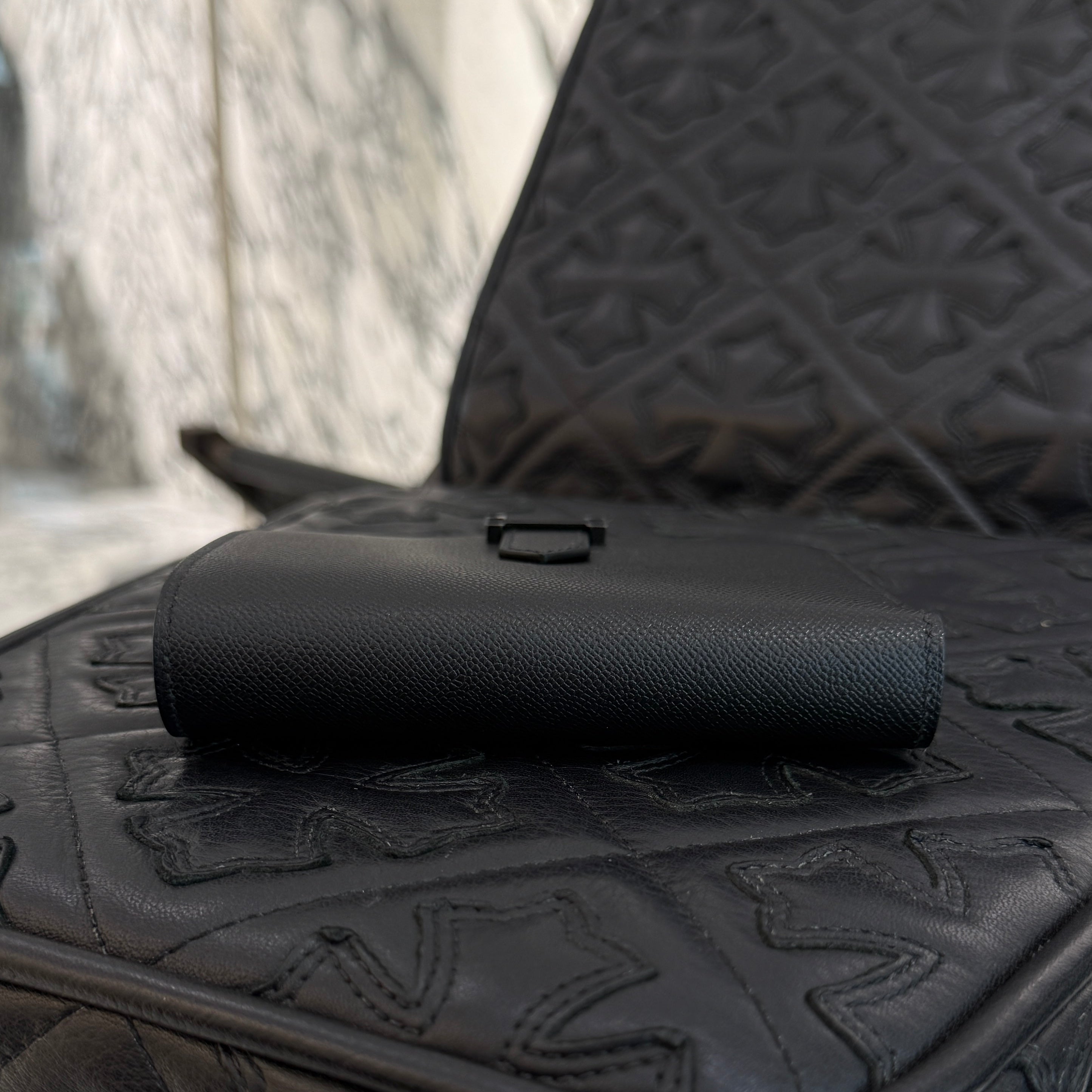 HERMES Bearn Compact Wallet "MONOCHROME" K刻印 エルメス ベアン コンパクト ウォレット "モノクローム" K刻印