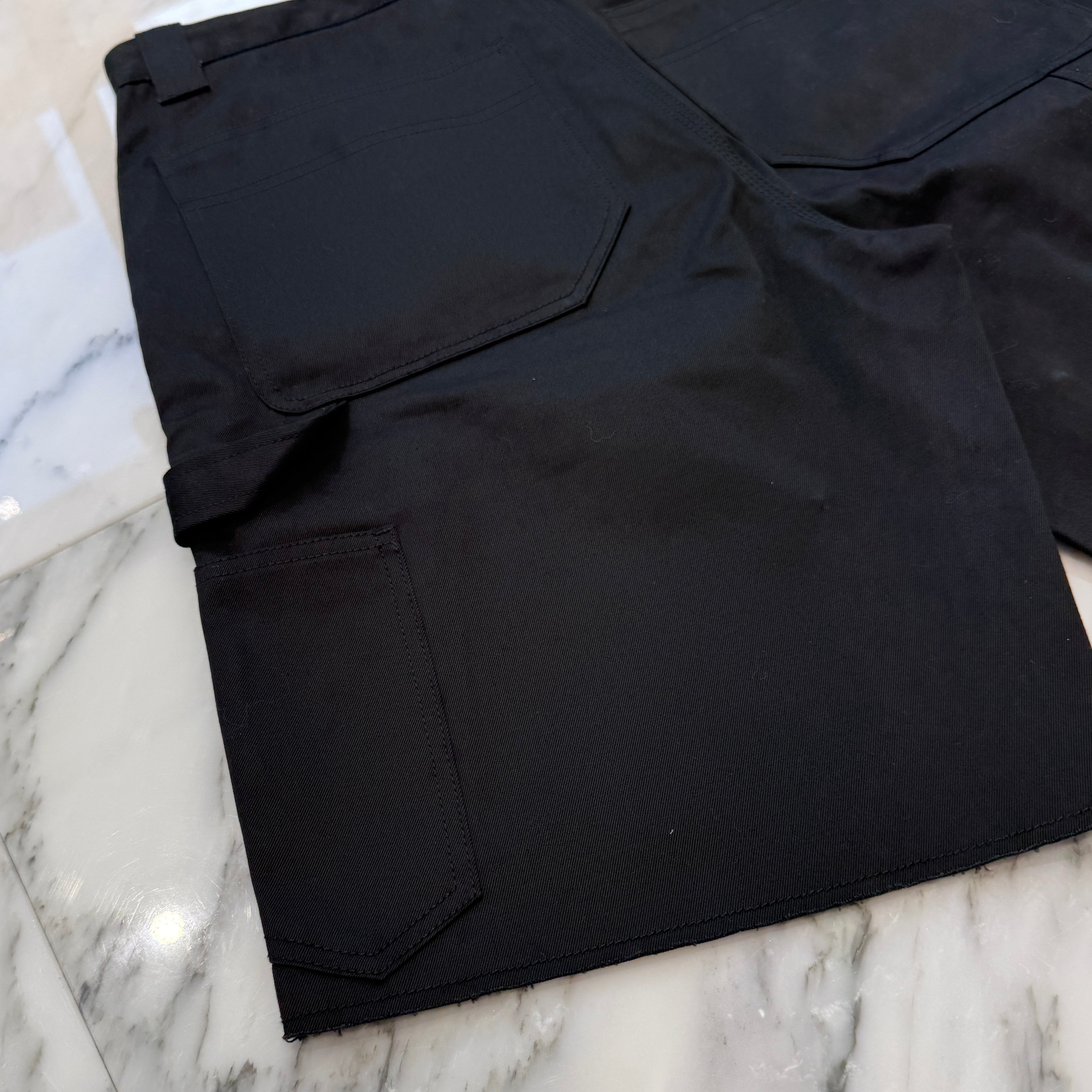 CHROME HEARTS Carpenter Cross Ball Button Denim Shorts Size 32 クロムハーツ カーペンター クロスボールボタン デニムショーツ サイズ32