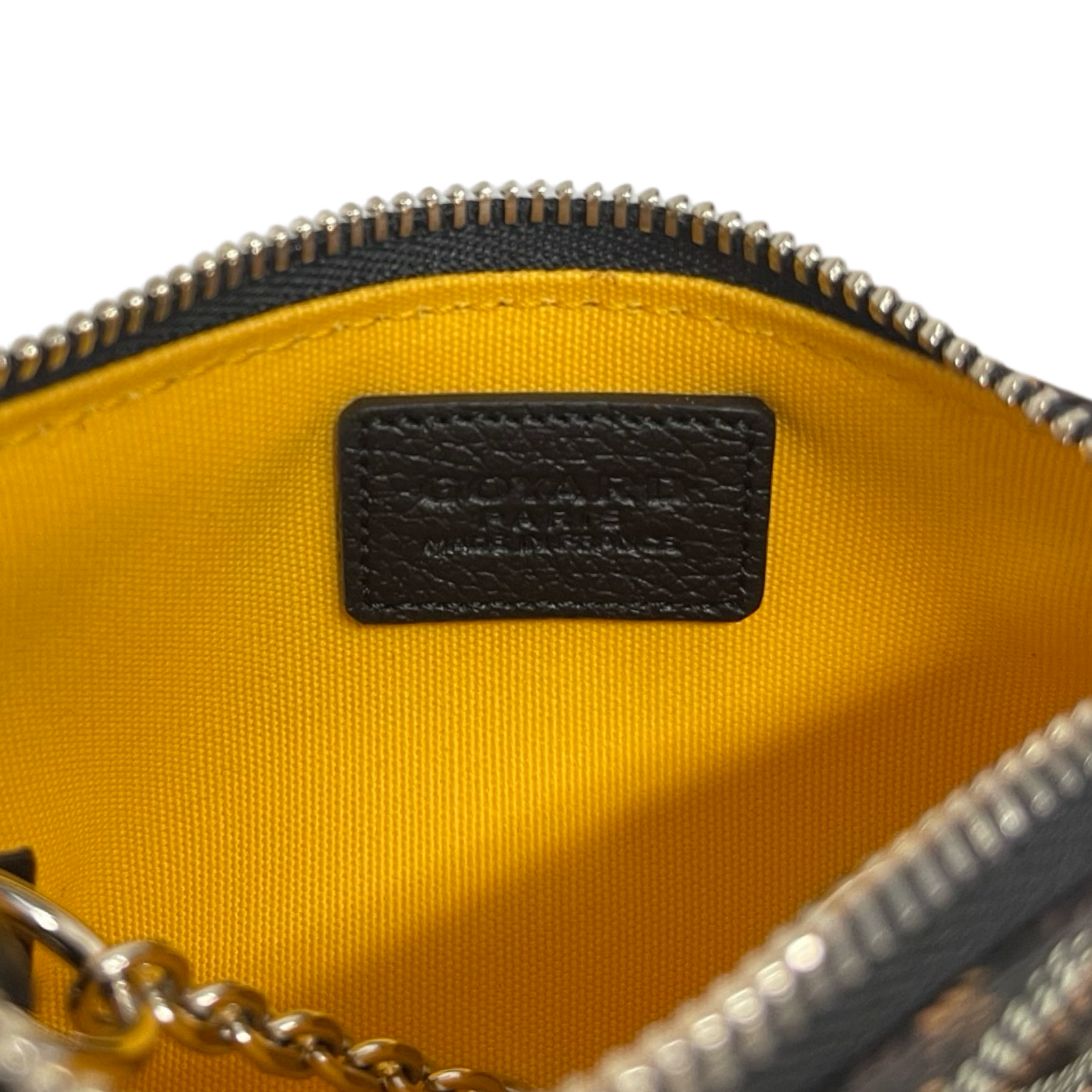 GOYARD 2024SS Senat Nano Key Ring Mini Poach