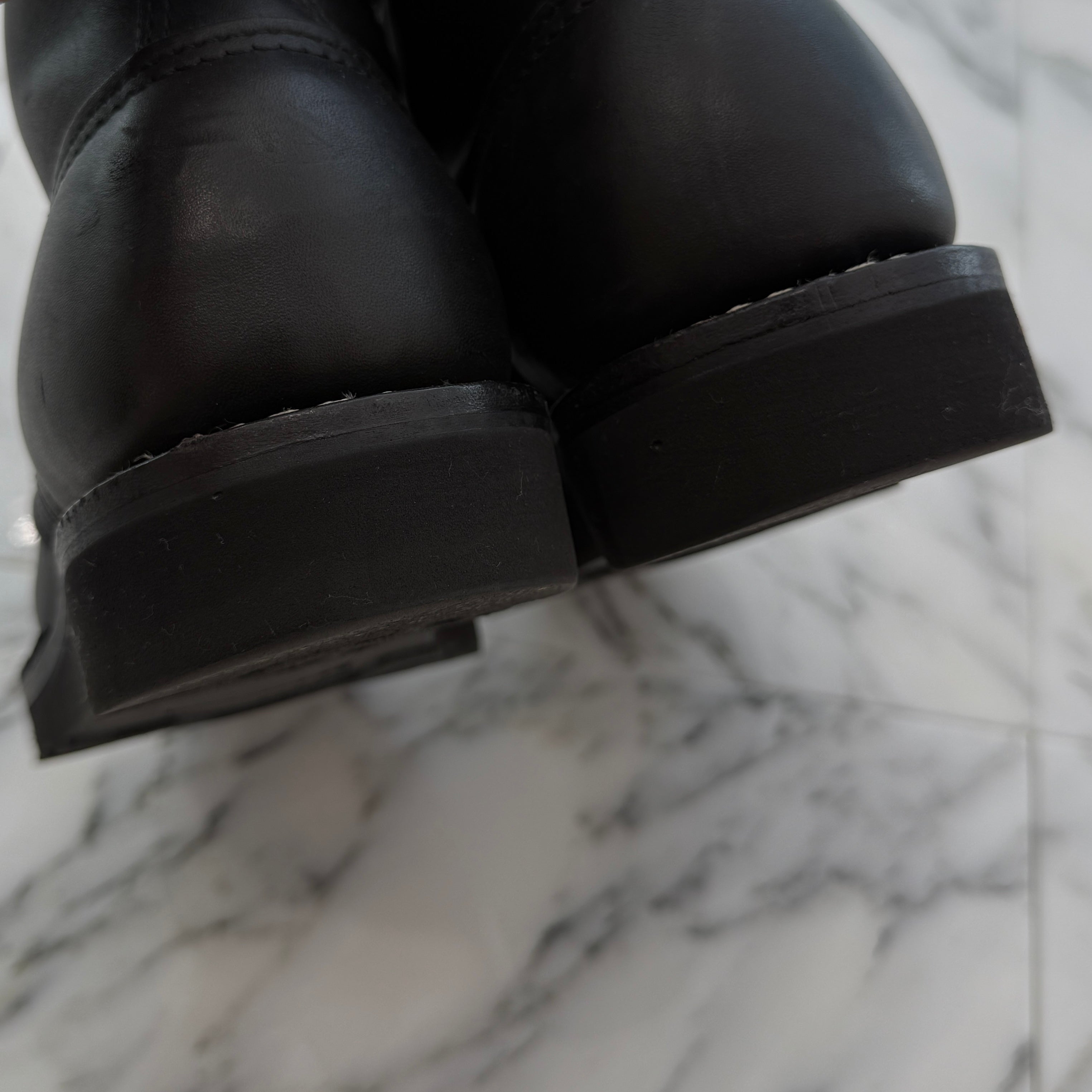 CHROME HEARTS × WESCO Custom JOBMASTER Leather Boots Size 7E(約25.0cm～25.5cm) クロムハーツ × ウエスコ カスタム ジョブマスター レザーブーツ サイズ7E(約25.0cm～25.5cm)