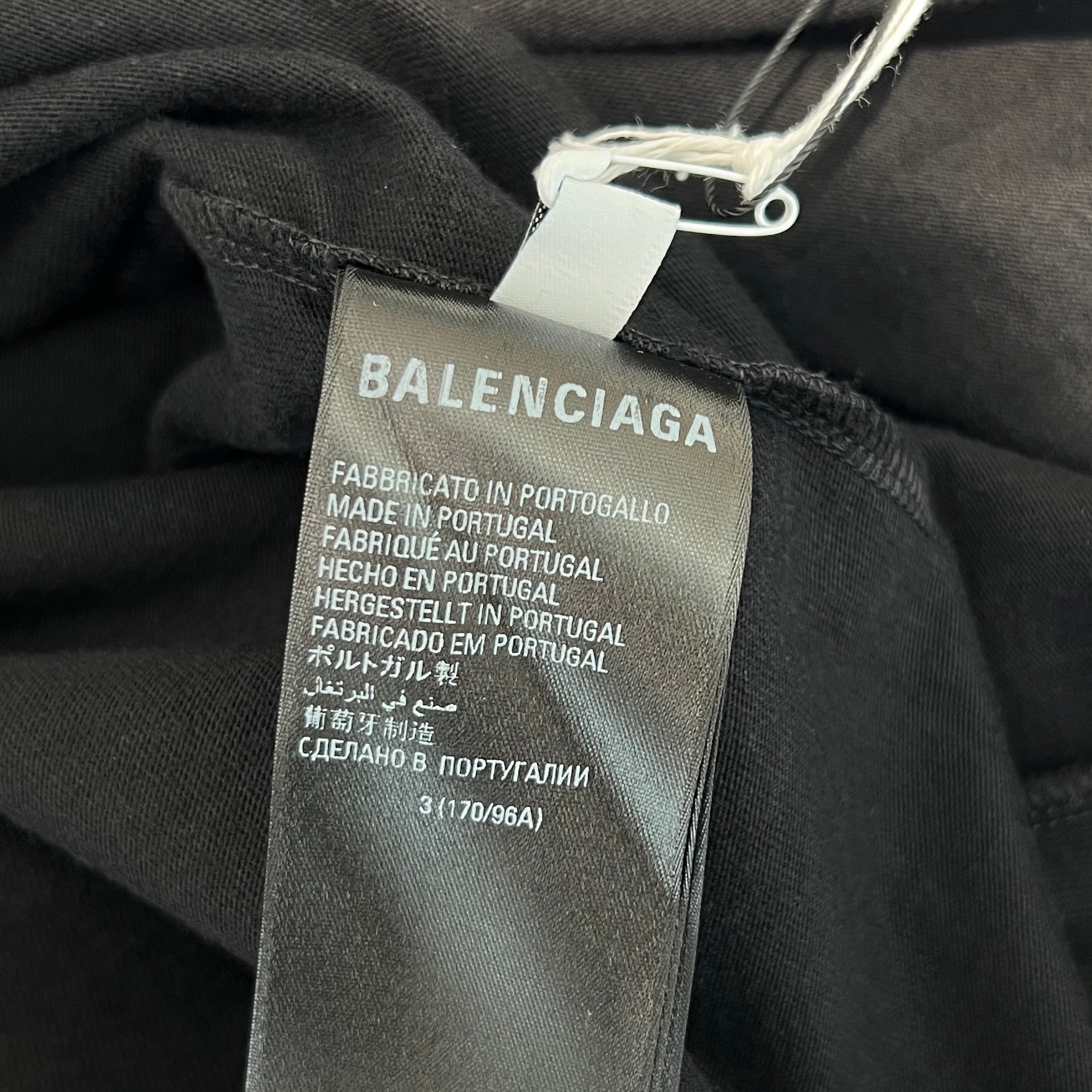 BALENCIAGA × adidas 2023SS 3 Stripe Front Logo Oversize Tee 739101 TNVA6 Size3 バレンシアガ×アディダス 3ストライプ フロントロゴ オーバーサイズ Tシャツ サイズ3