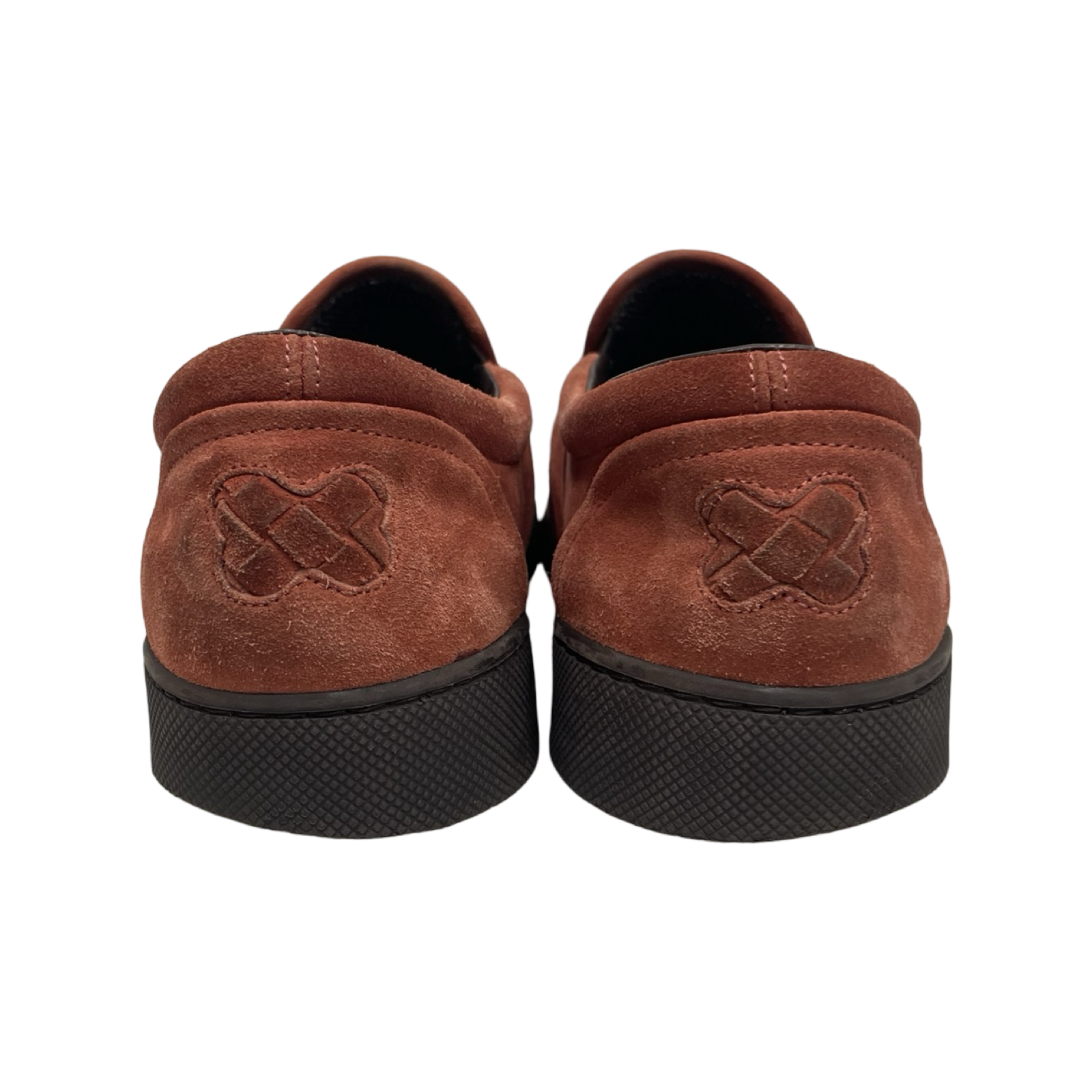 BOTTEGA VENETA Intrecciato Leather Slip-Ons 190809 6453 Size 42