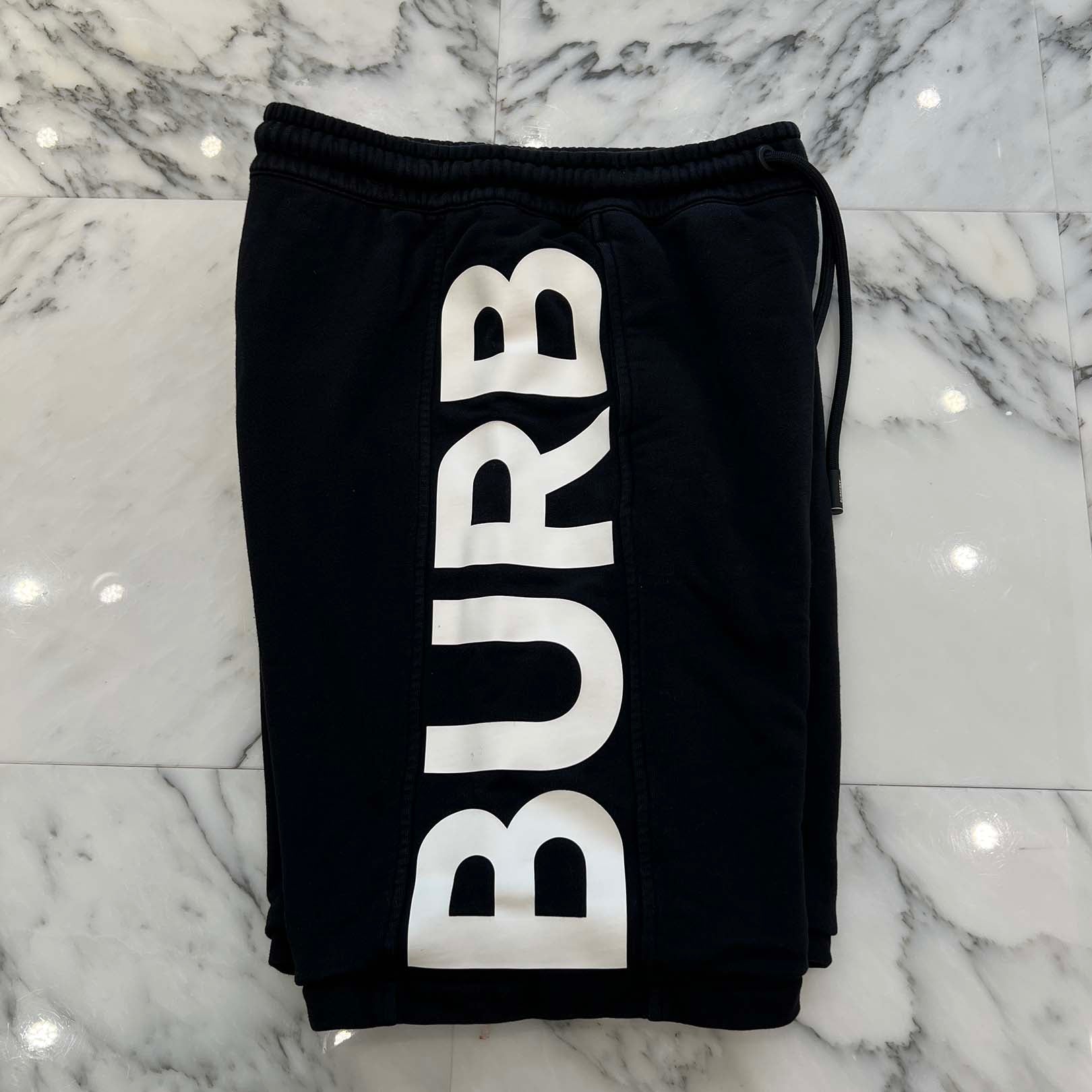 BURBERRY 2020AW Side Logo Sweat Half Pants 8034160 Size S バーバリー サイドロゴ スウェットハーフパンツ サイズS