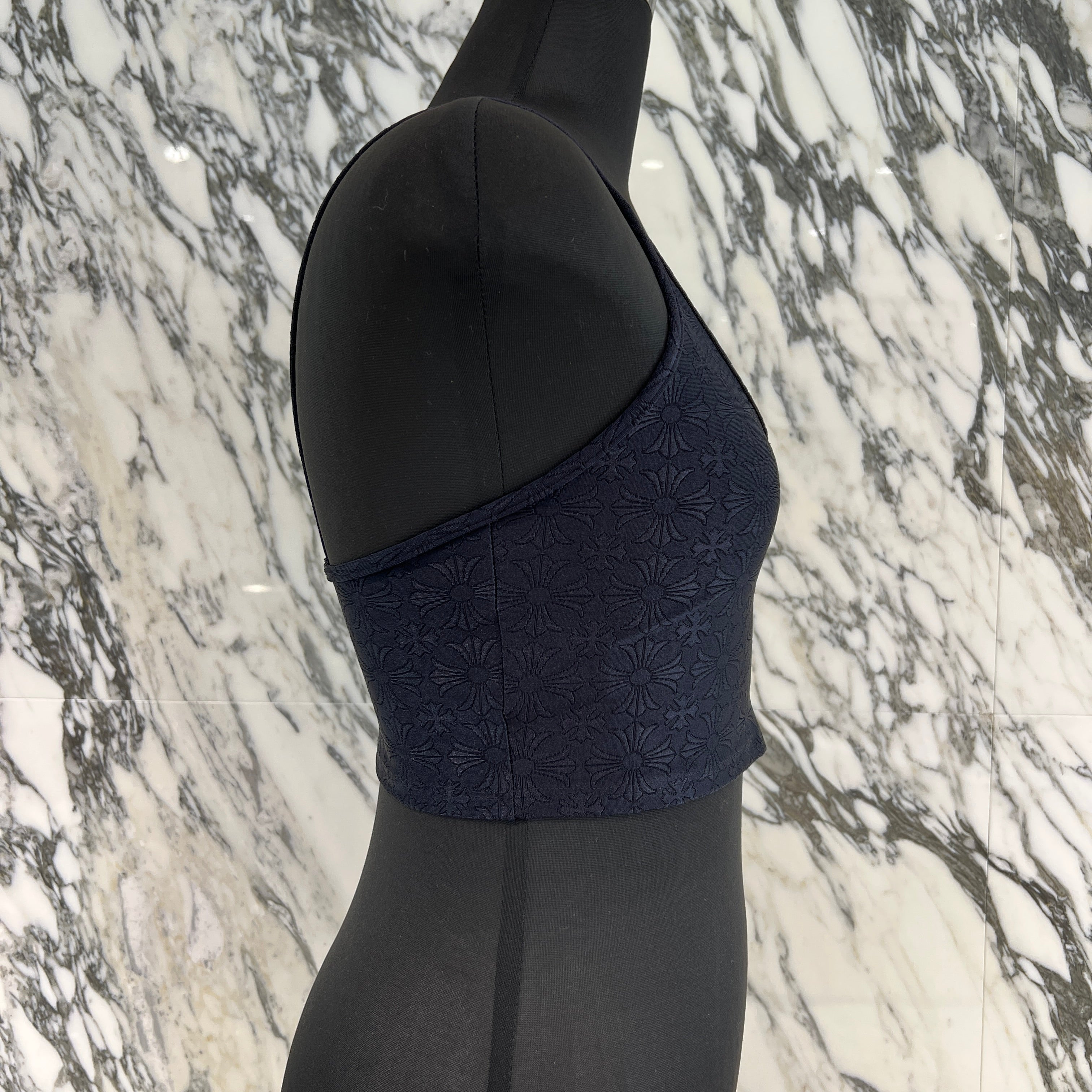 CHROME HEARTS CH Plus Pattern Horseshoe Rubber Print Camisole Size XS クロムハーツ CHプラス柄 ホースシューラバープリント キャミソール サイズXS