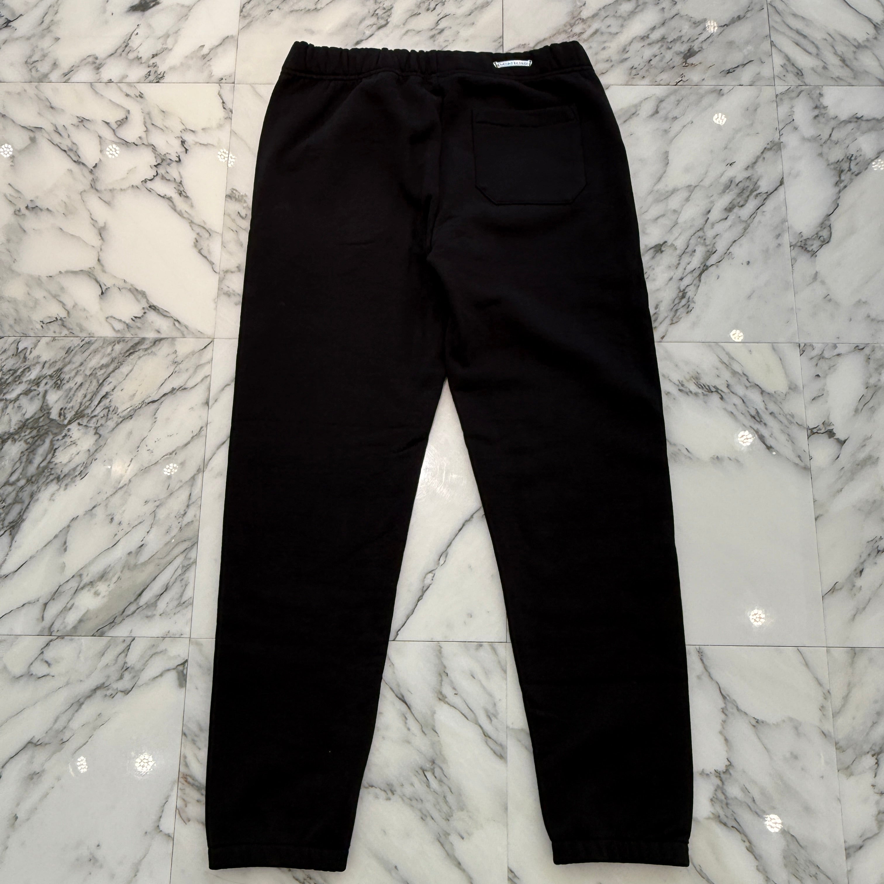 CHROME HEARTS King Taco 3 Cemetery Cross Embroidery Sweat Long Pants Size L クロムハーツ キングタコ3セメタリークロス刺繍スウェットロングパンツサイズL