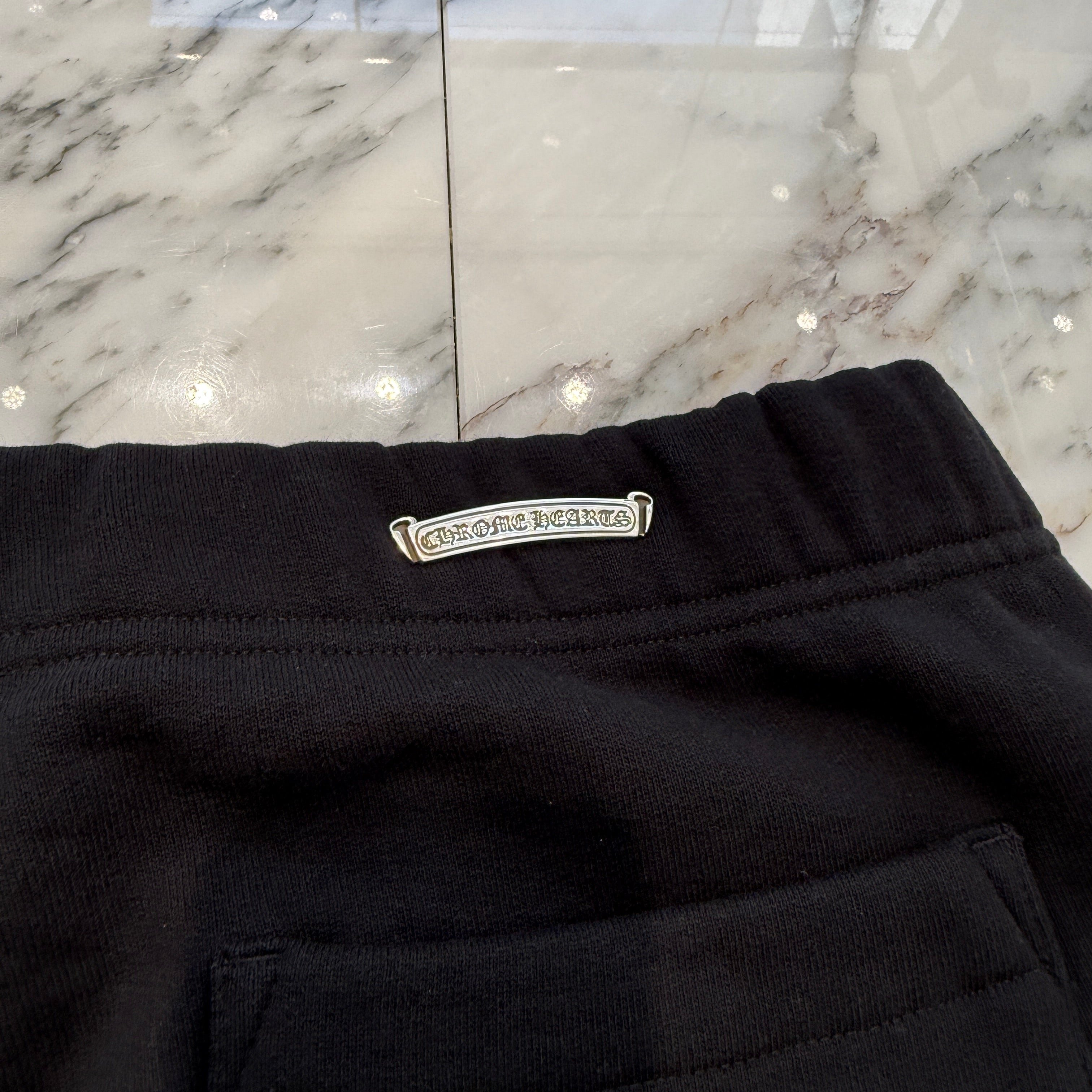 CHROME HEARTS King Taco 3 Cemetery Cross Embroidery Sweat Long Pants Size L クロムハーツ キングタコ3セメタリークロス刺繍スウェットロングパンツ サイズL