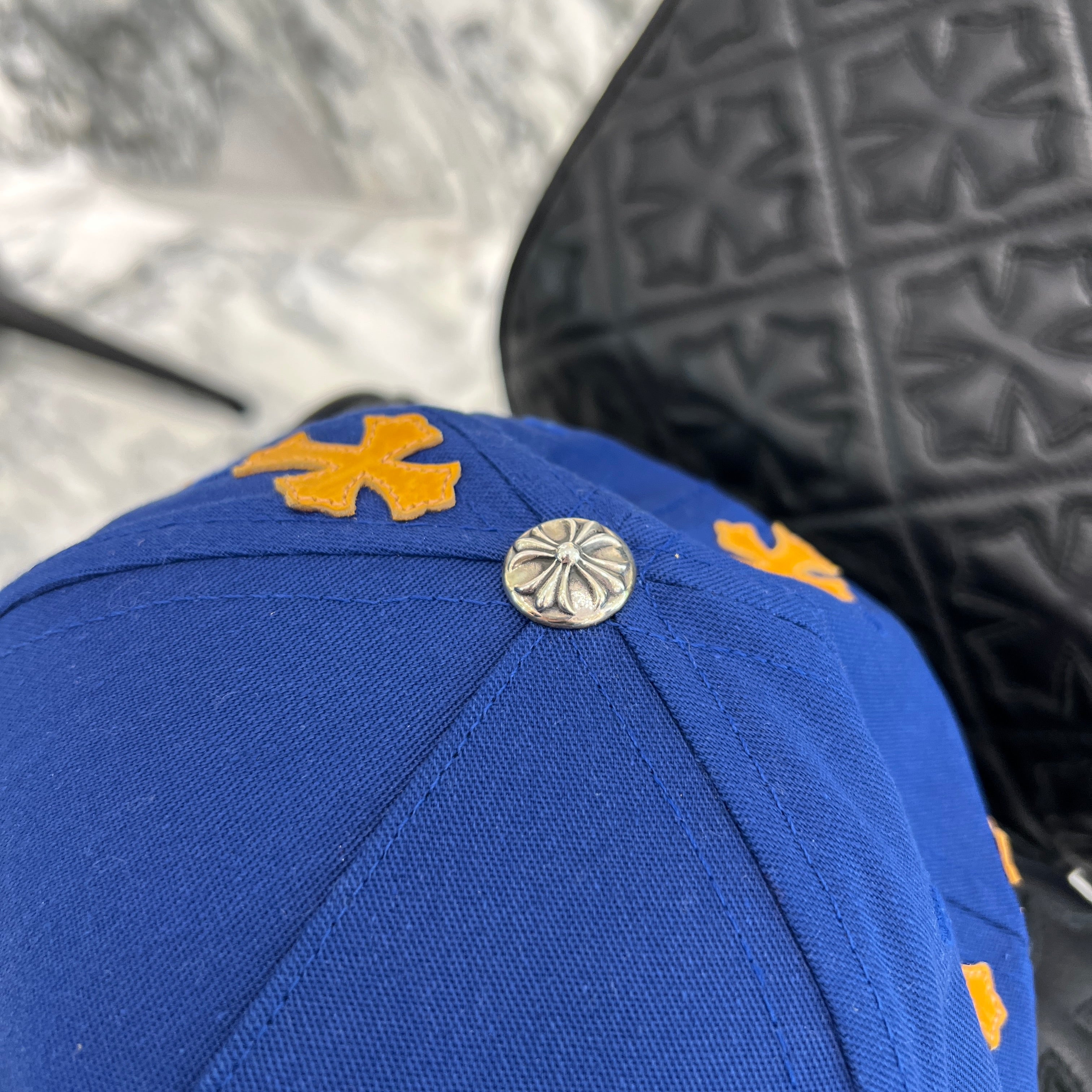 CHROME HEARTS Cemetery Cross Patch Trucker Cap Size ONE SIZE（51-61）クロムハーツ セメタリークロスパッチトラッカーキャップ サイズONE SIZE（51-61）