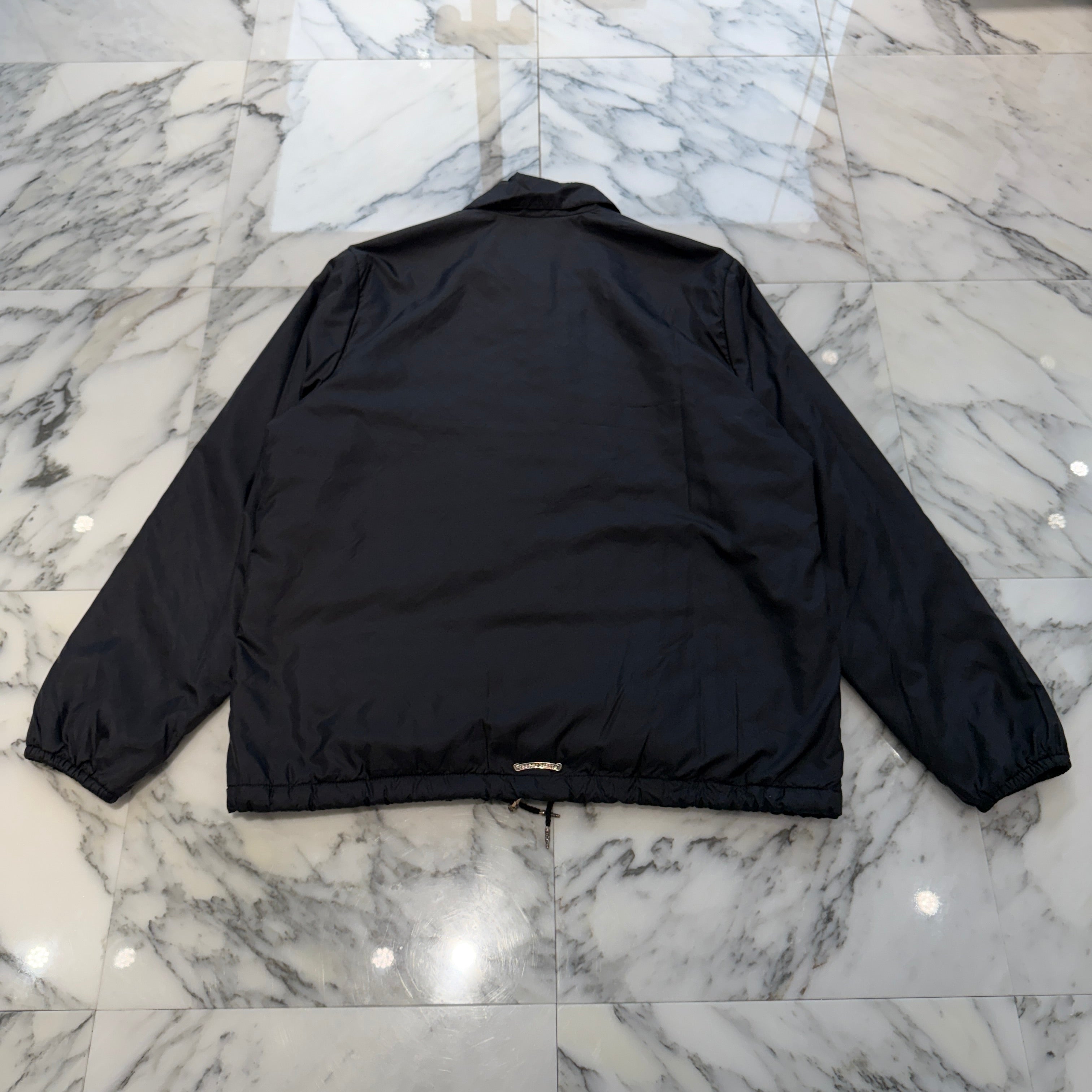 CHROME HEARTS RIGGINS CH Plus Nylon Coach Jacket Size XL クロムハーツ リギンズ CHプラス ナイロン コーチジャケット サイズXL