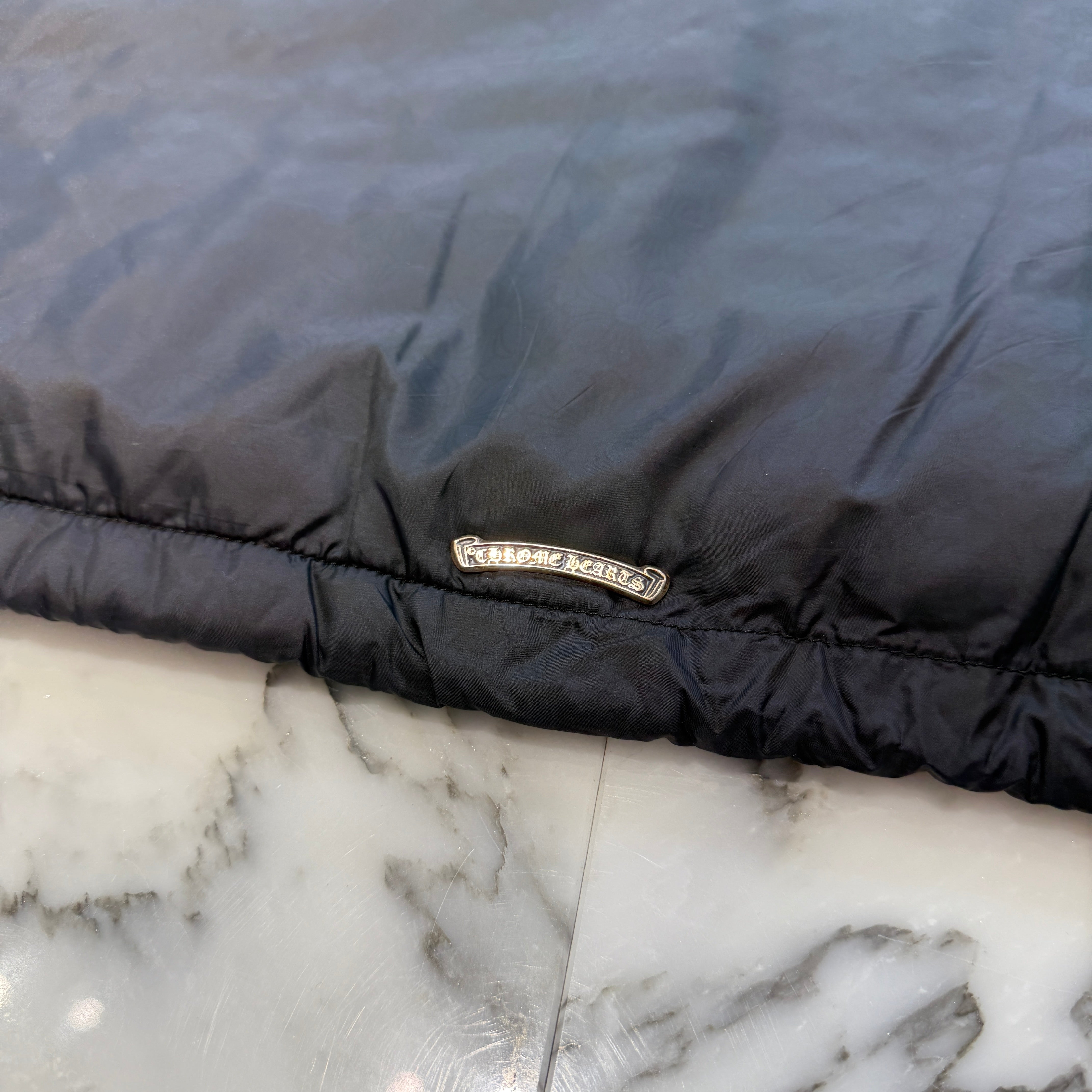 CHROME HEARTS RIGGINS CH Plus Nylon Coach Jacket Size XL クロムハーツ リギンズ CHプラス ナイロン コーチジャケット サイズXL