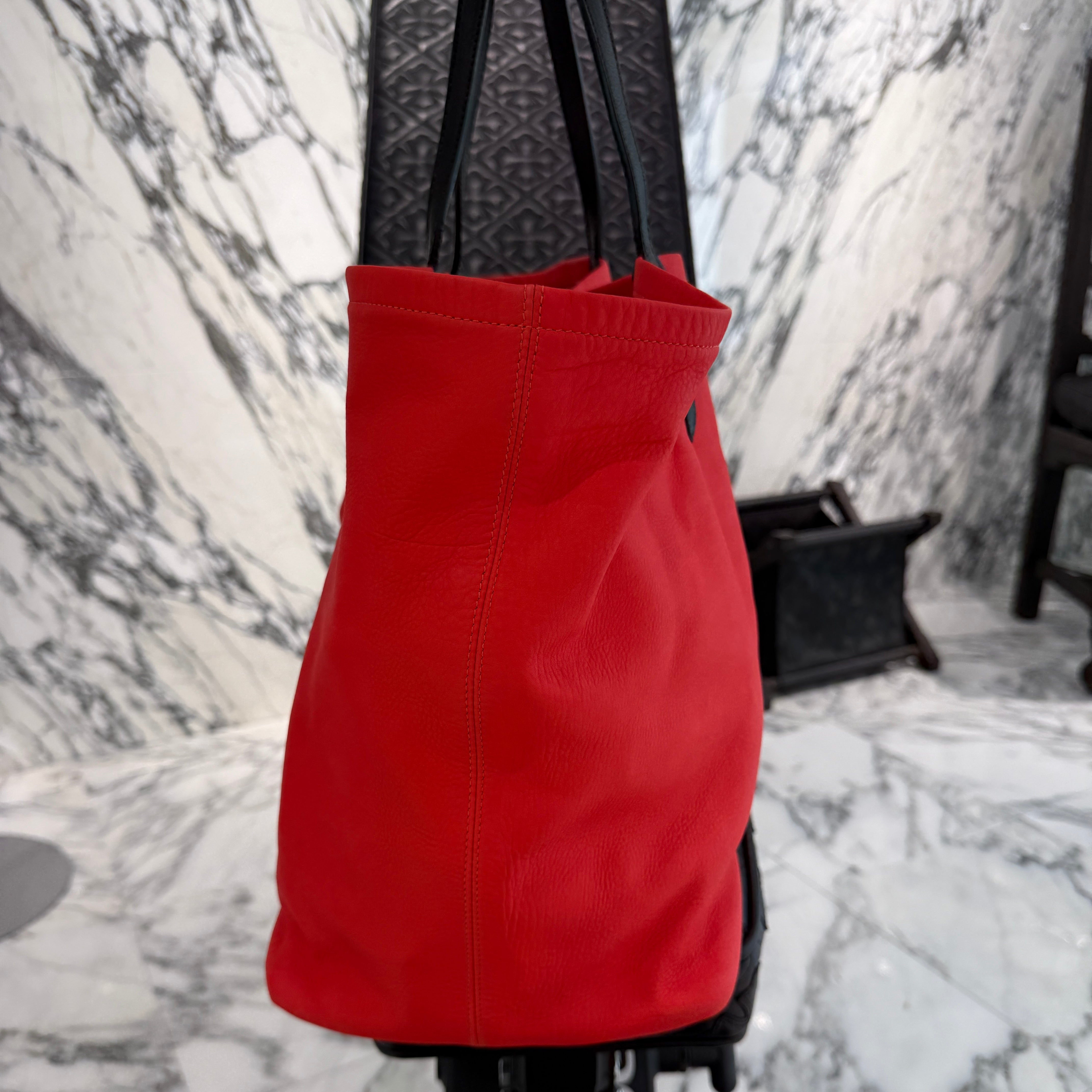 CHROME HEARTS LUCILLE Leather Tote Bag クロムハーツ ルシール