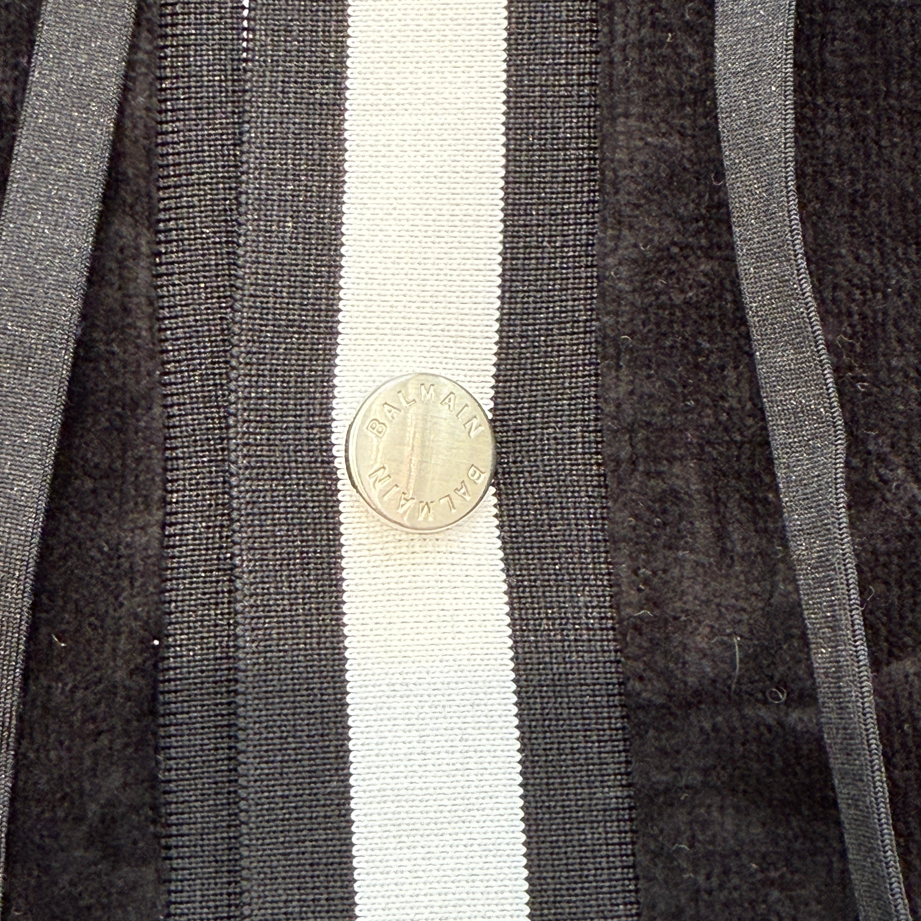 BALMAIN 2022AW Half Snap Button Corduroy Hoodie Size L バルマン ハーフスナップボタン コーデュロイ フーディー サイズL