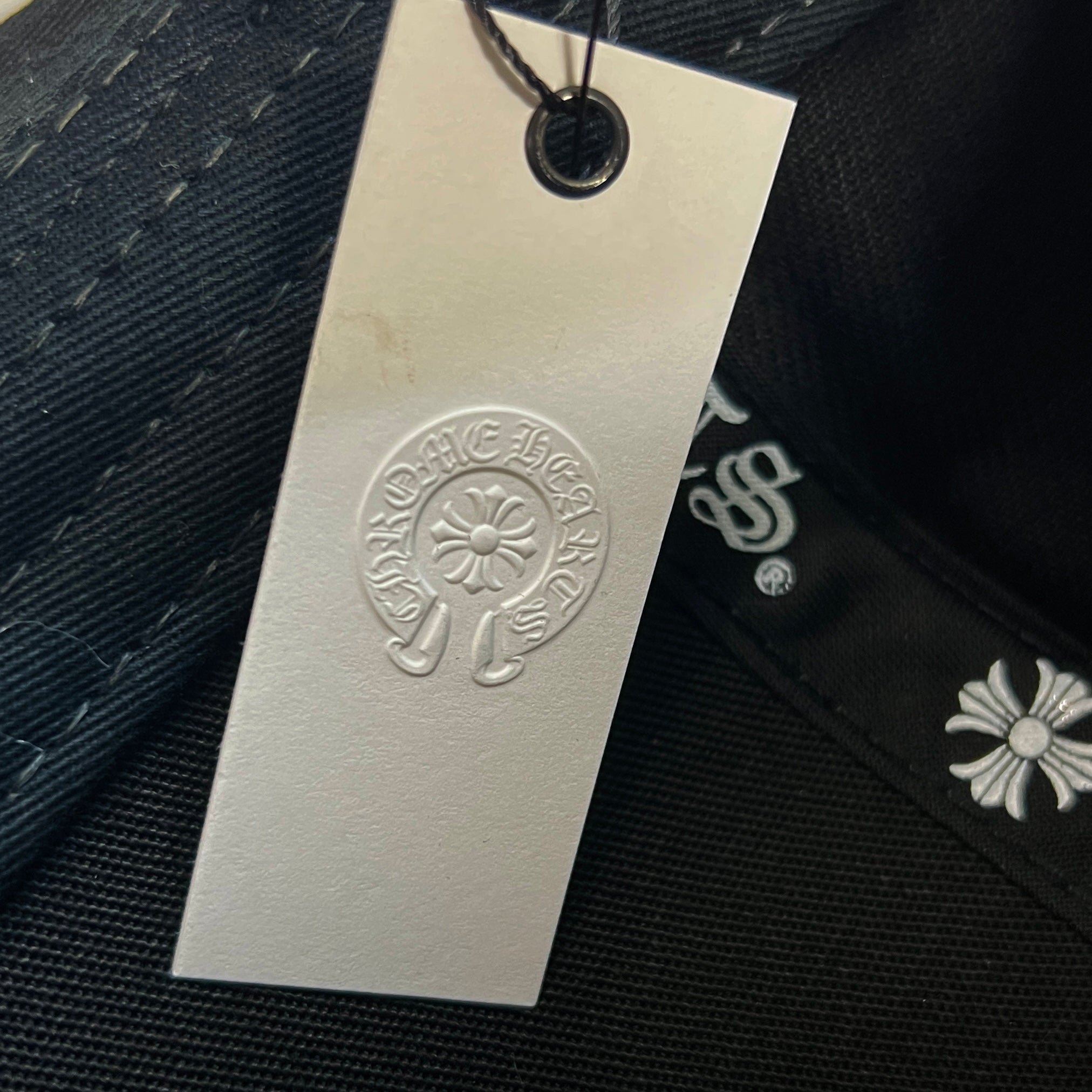 CHROME HEARTS RS3 Cross Embroidery Trucker Cap Size ONE SIZE(51-61) クロムハーツ RS3クロス刺繡 トラッカーキャップ ワンサイズ (51-60）