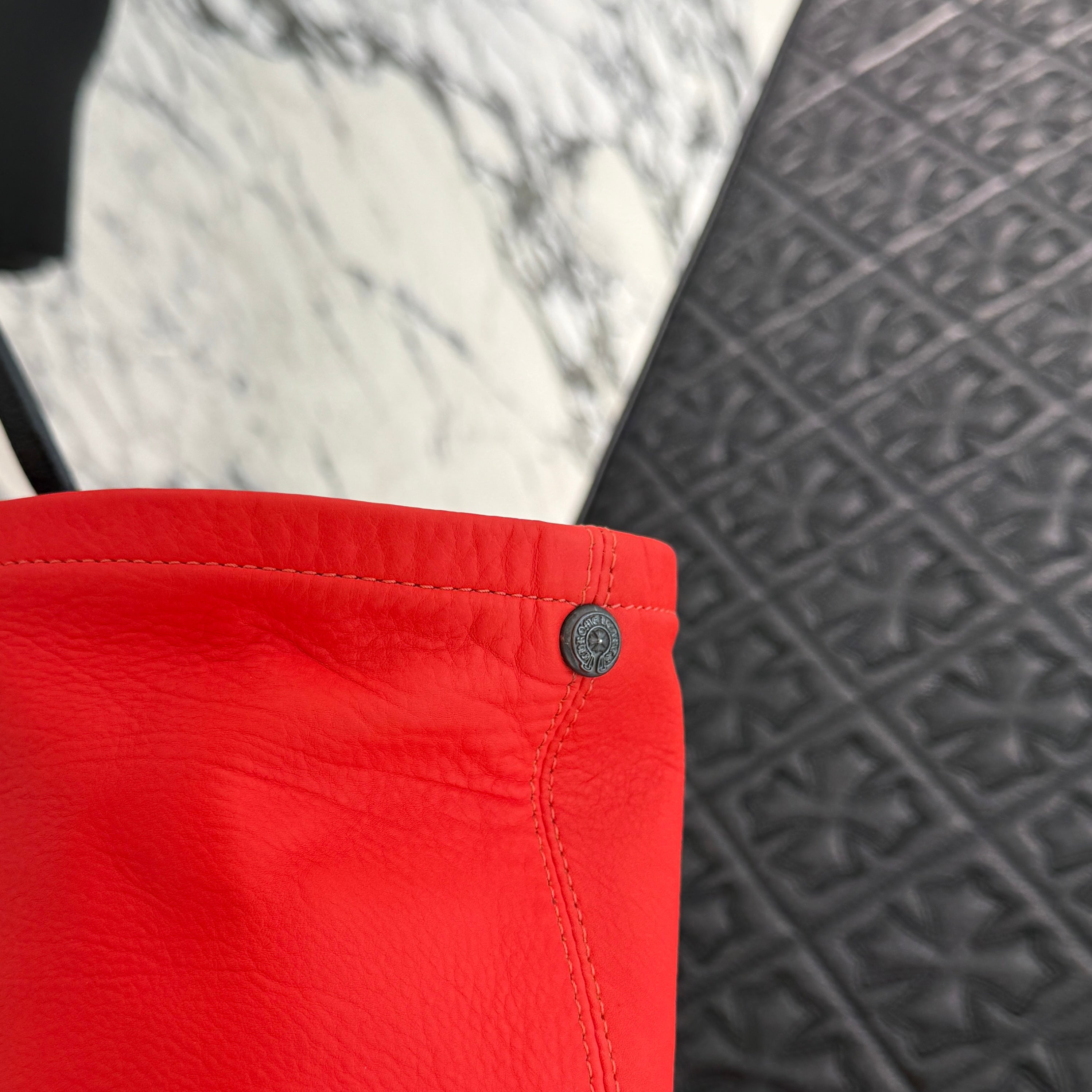 CHROME HEARTS LUCILLE Leather Tote Bag クロムハーツ ルシール レザー トートバッグ