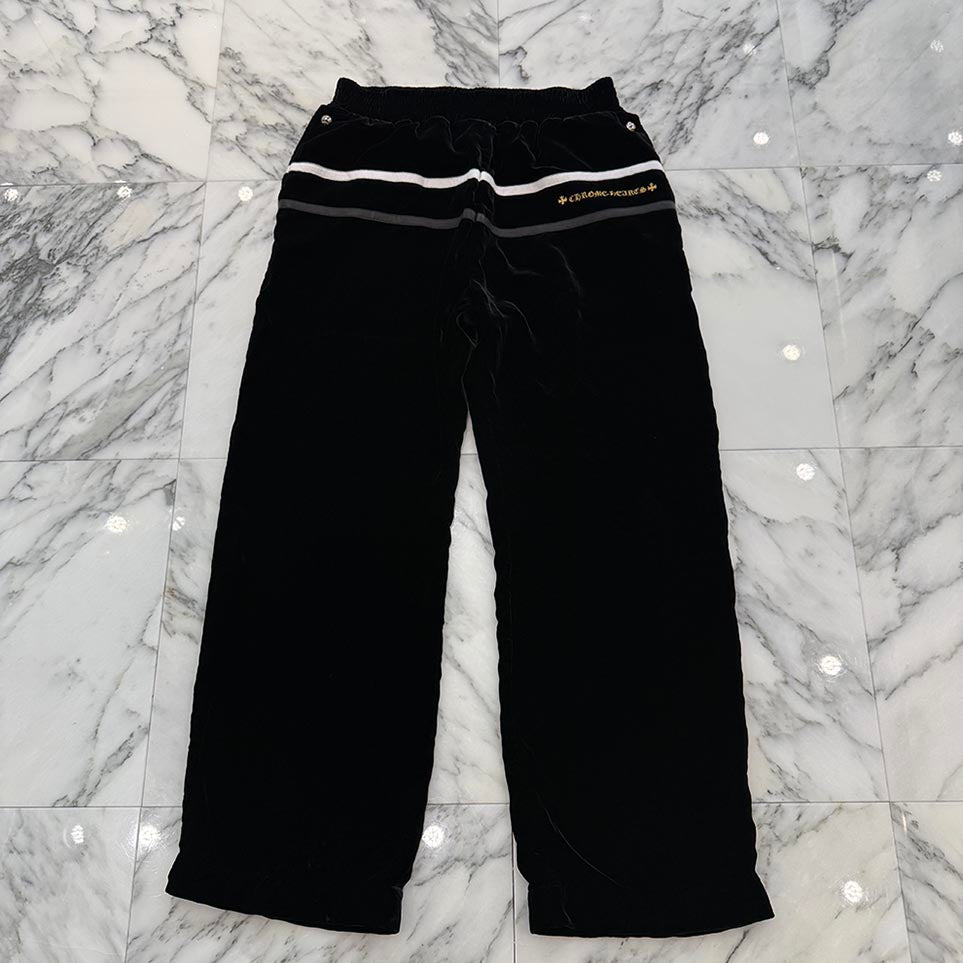 CHROME HEARTS 2025AW Y NOT Velour Training Long Pants Size L クロムハーツ ワイノット ベロア トレーニング ロングパンツ サイズL