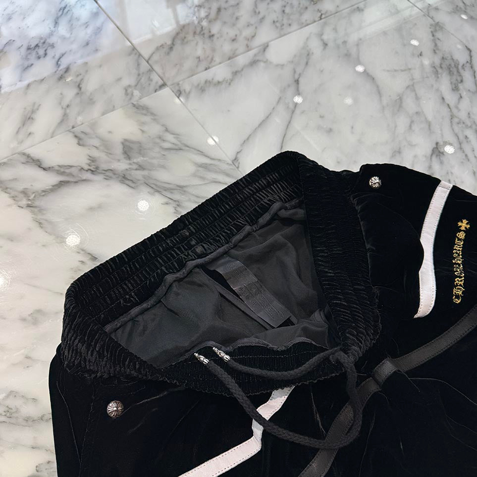 CHROME HEARTS 2025AW Y NOT Velour Training Long Pants Size L クロムハーツ ワイノット ベロア トレーニング ロングパンツ サイズL