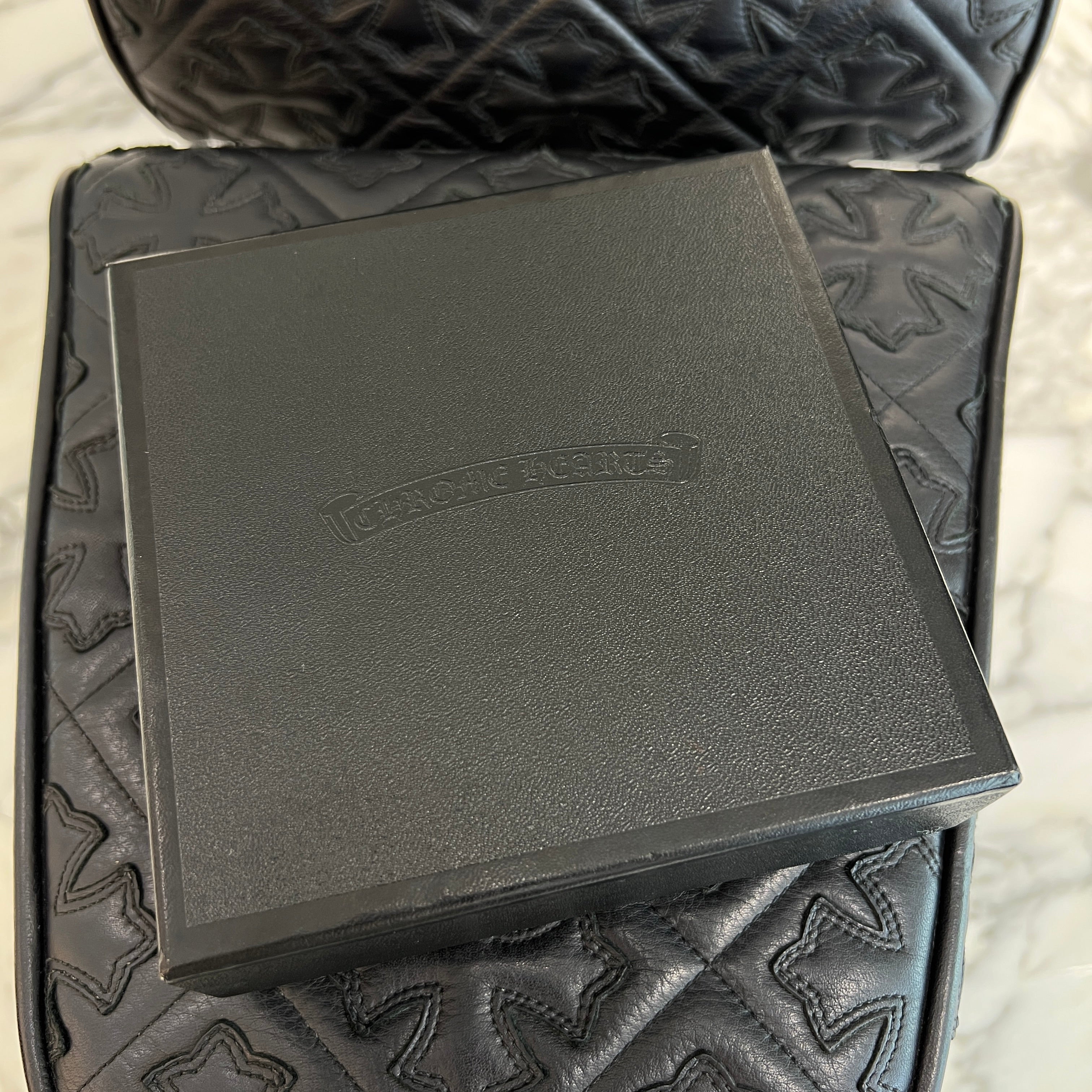 CHROME HEARTS 22K Safety Pin 1 Emerald Roll Chain Necklace Size 16 Inch クロムハーツ 22K セーフティピン 1エメラルド ロールチェーン ネックレス 16インチ